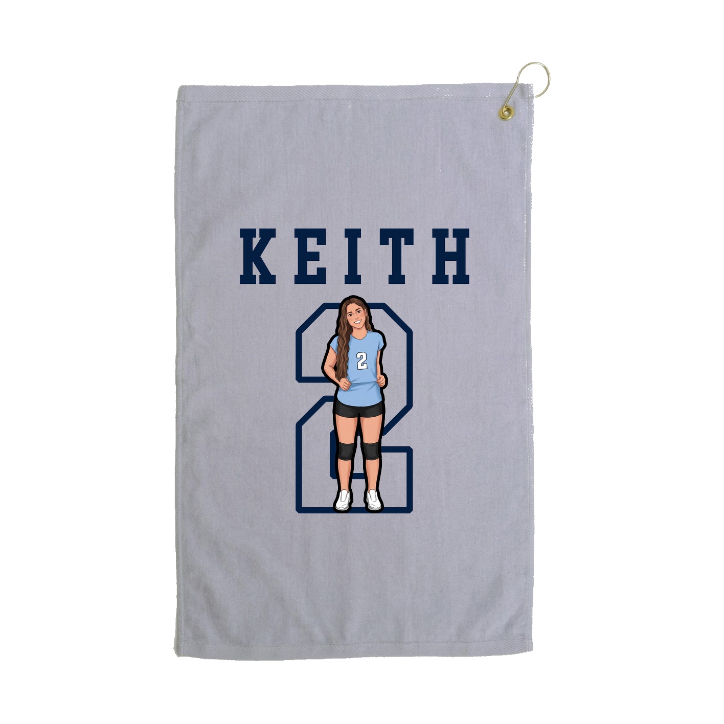 Golf Towel — Shirsey in Grey