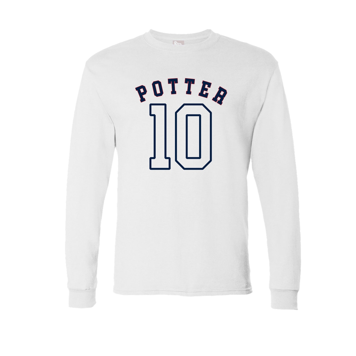 Long Sleeve Tee — Shirsey Arch in White