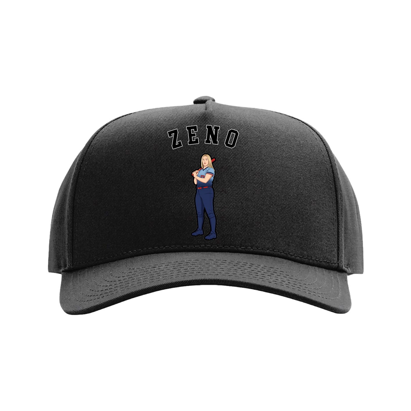 Full Fabric Five-Panel Champ Cap