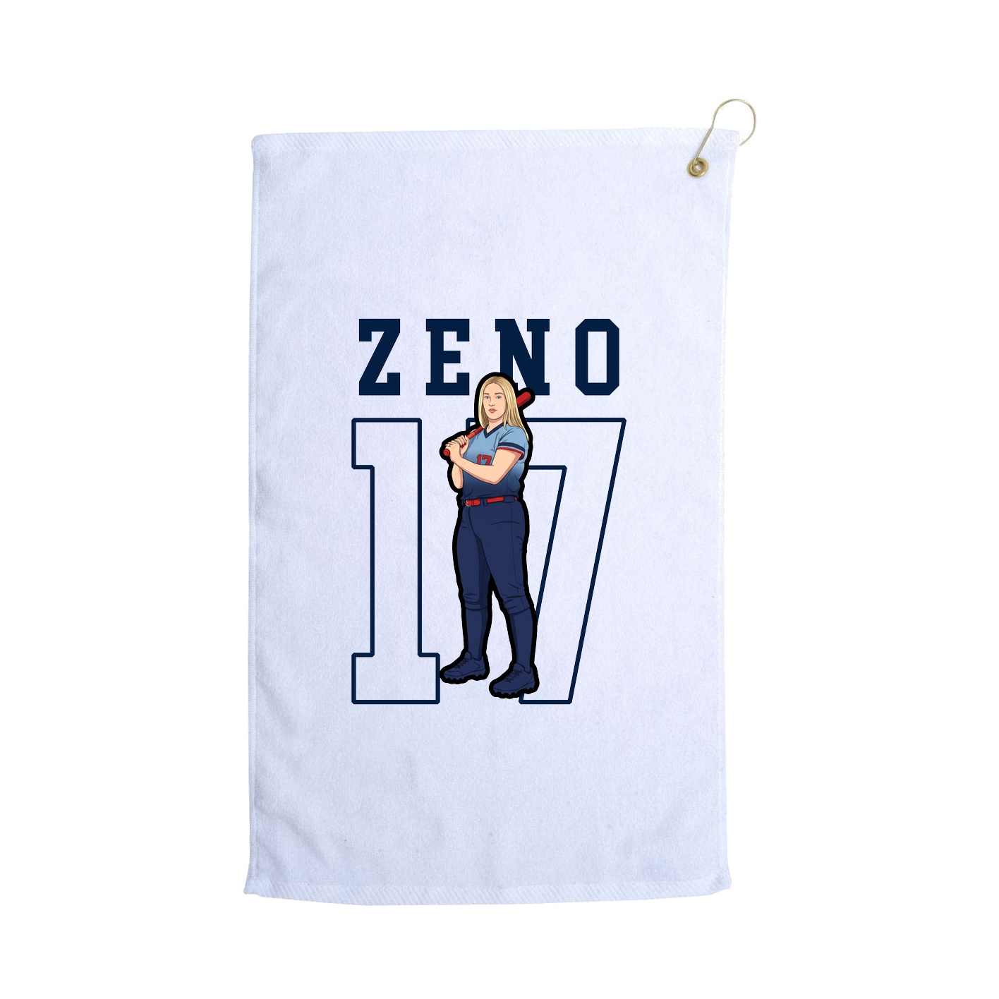 Terry Velour Golf Towel