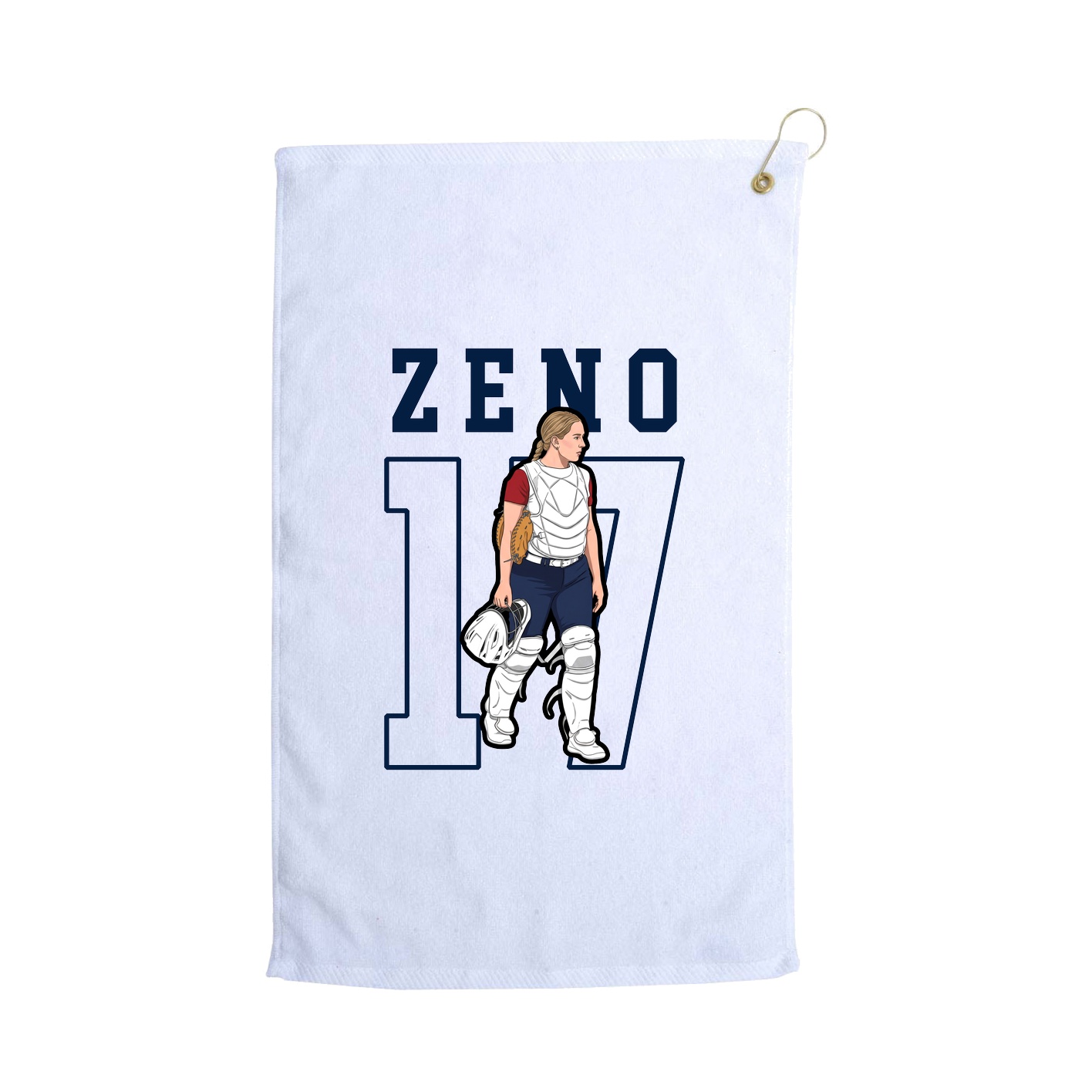 Terry Velour Golf Towel