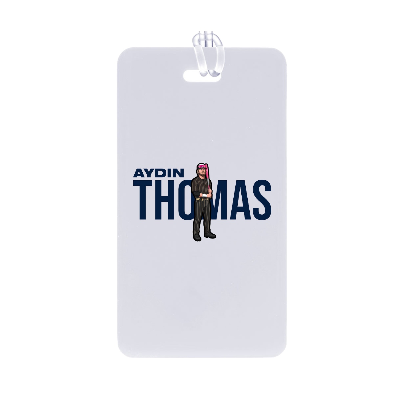 Bag Tag — Player Name in Classic