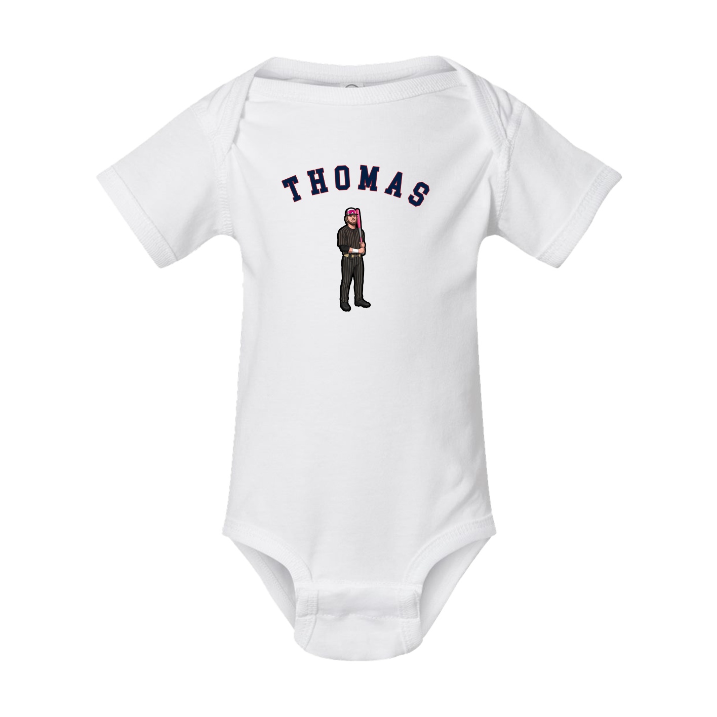 Baby Onesie — Shirsey Arch in White