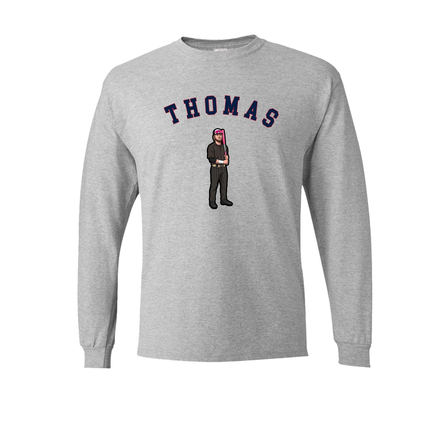 Long Sleeve Tee — Shirsey Arch in Grey