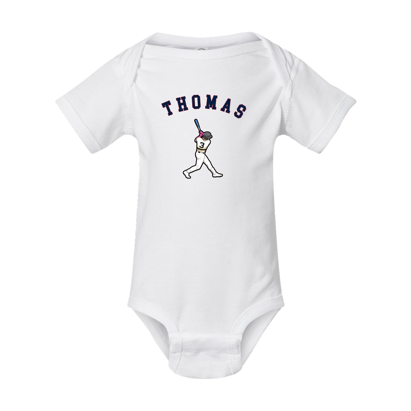 Baby Onesie — Shirsey Arch in White