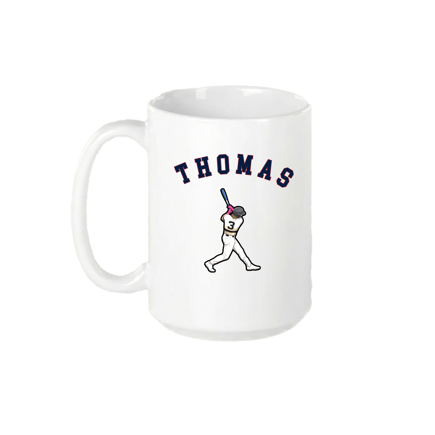 15oz Coffee Mug — Shirsey Arch in White