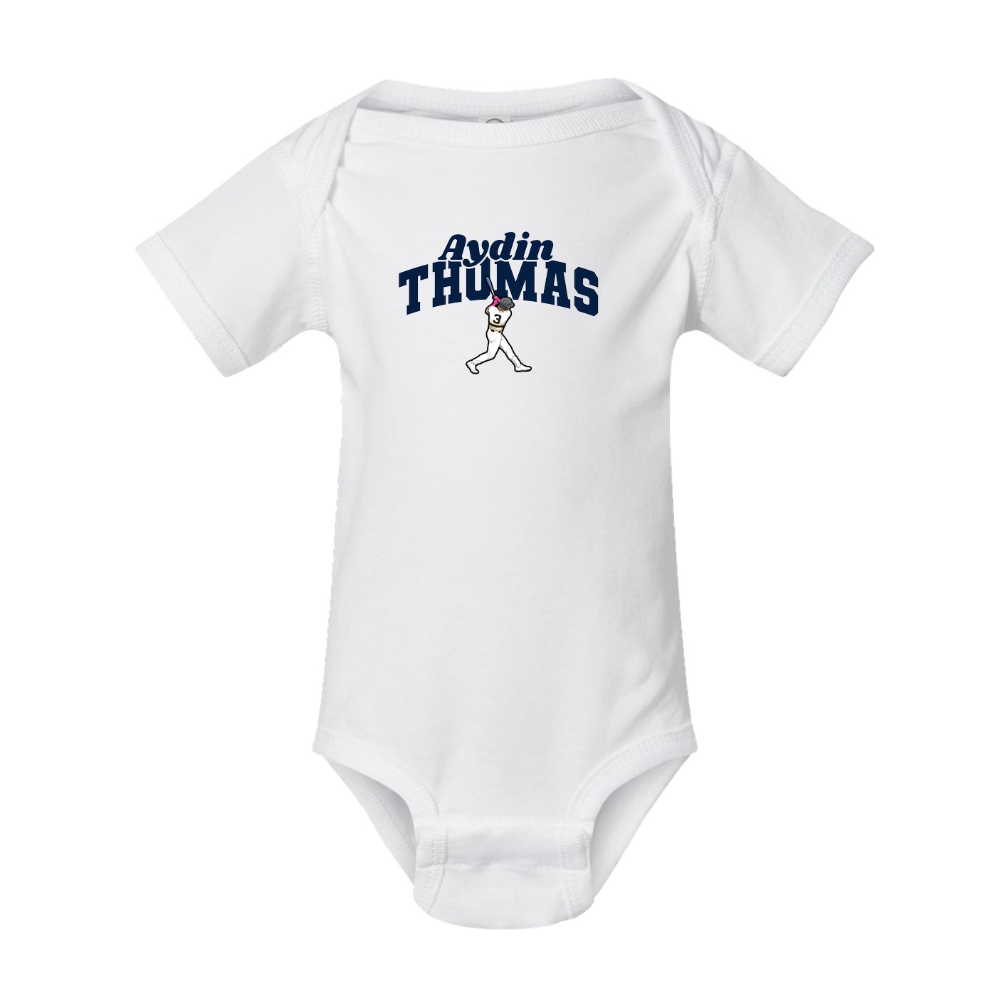 Baby Onesie — Signature Arch in White