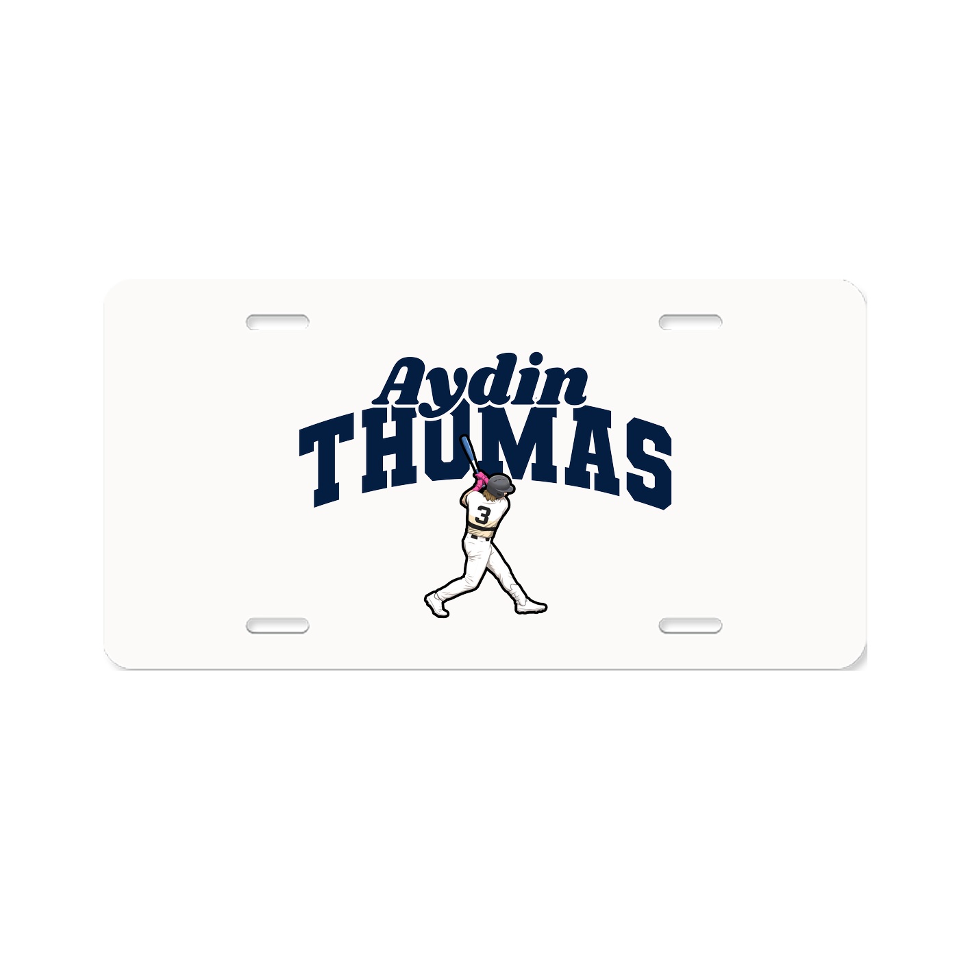 License Plate — Signature Arch in Classic