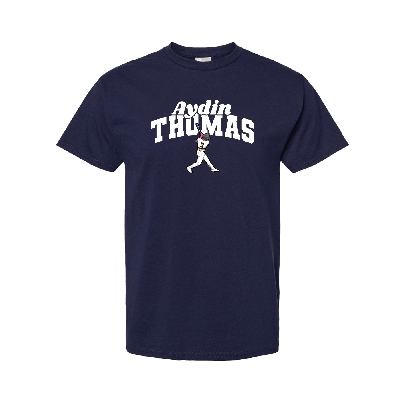 Youth Tee — Signature Arch in Navy
