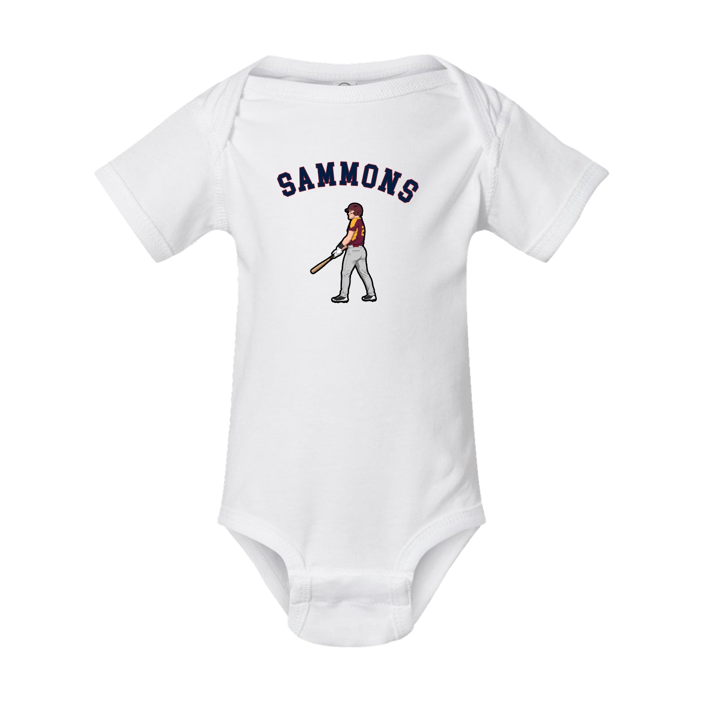 Baby Onesie — Shirsey Arch in White
