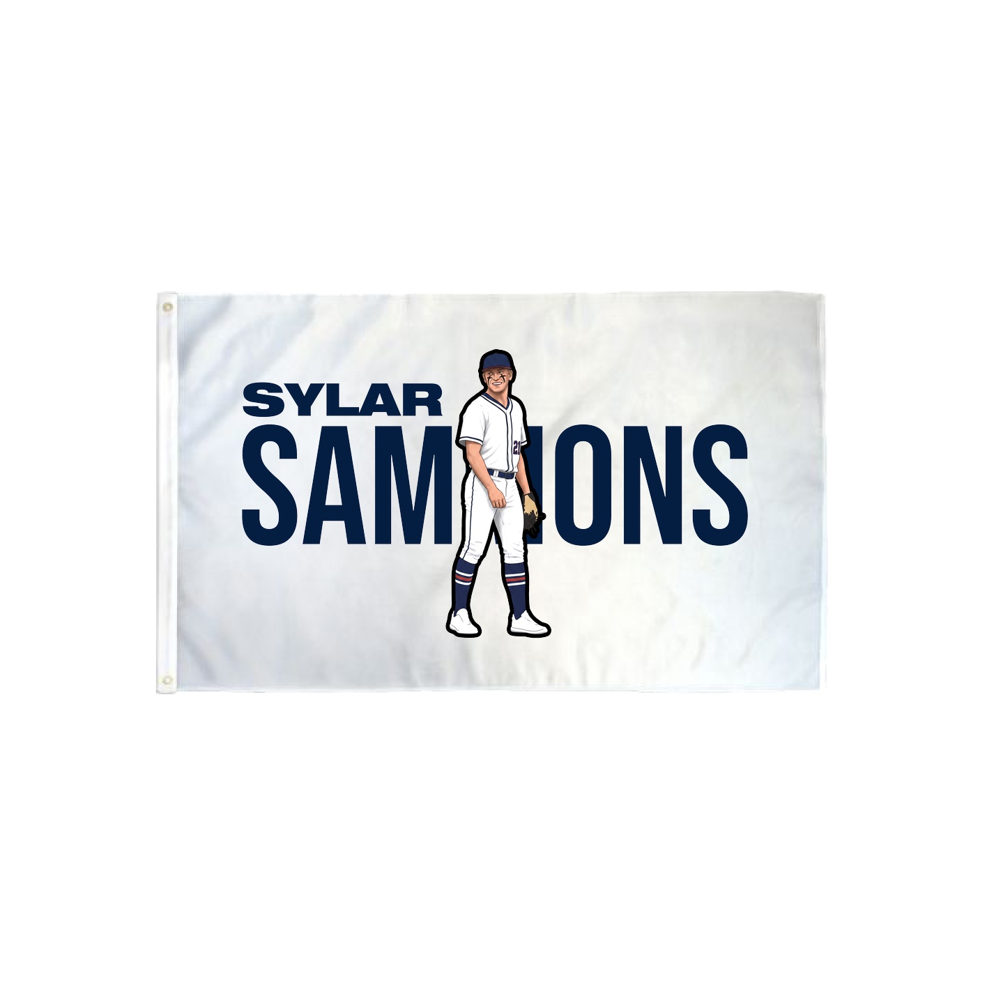3x5 Flag — Player Name in Classic