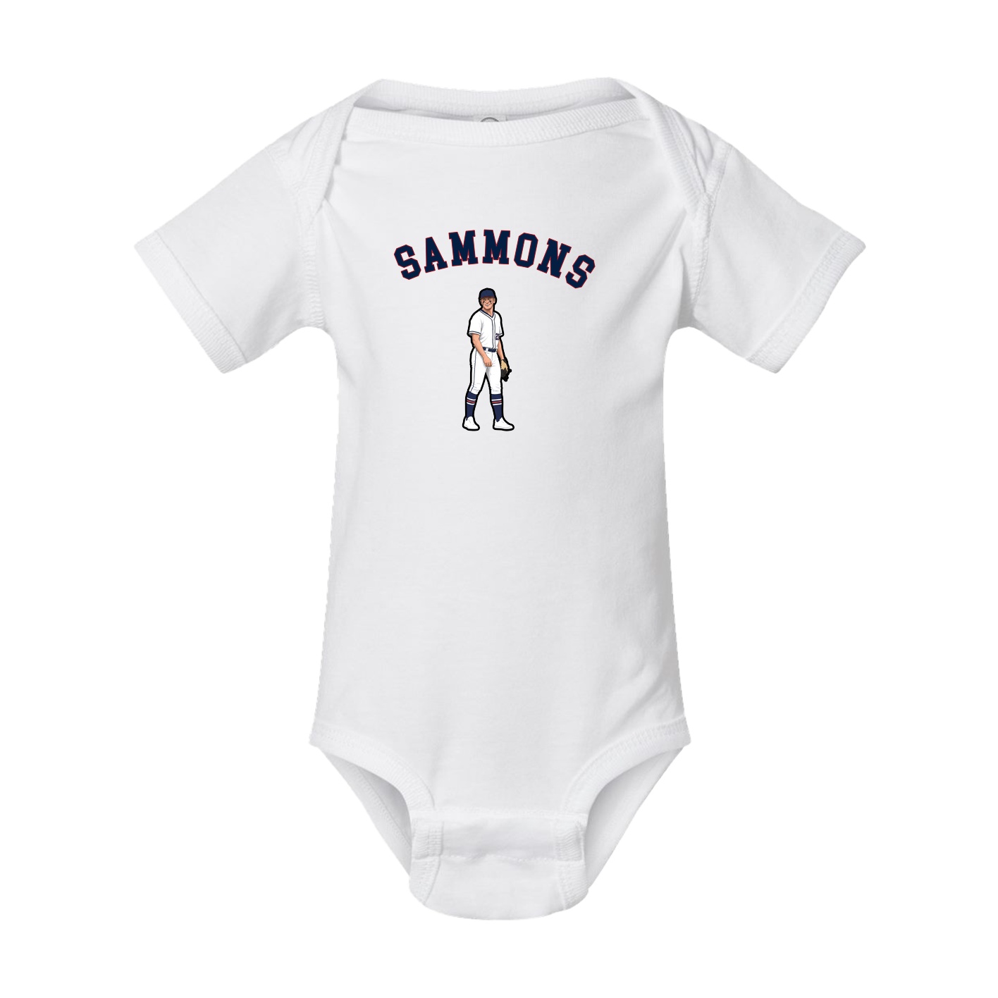 Baby Onesie — Shirsey Arch in White