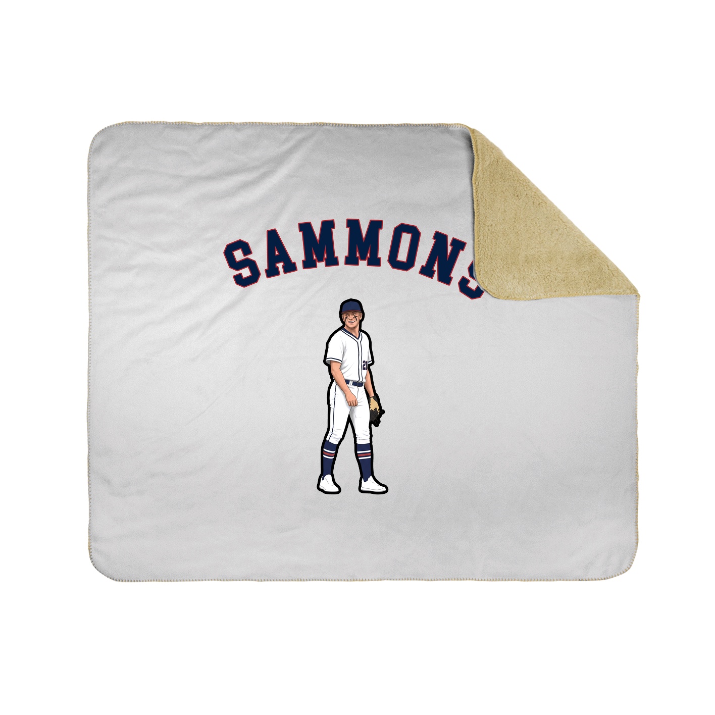 Throw Blanket — Shirsey Arch in White