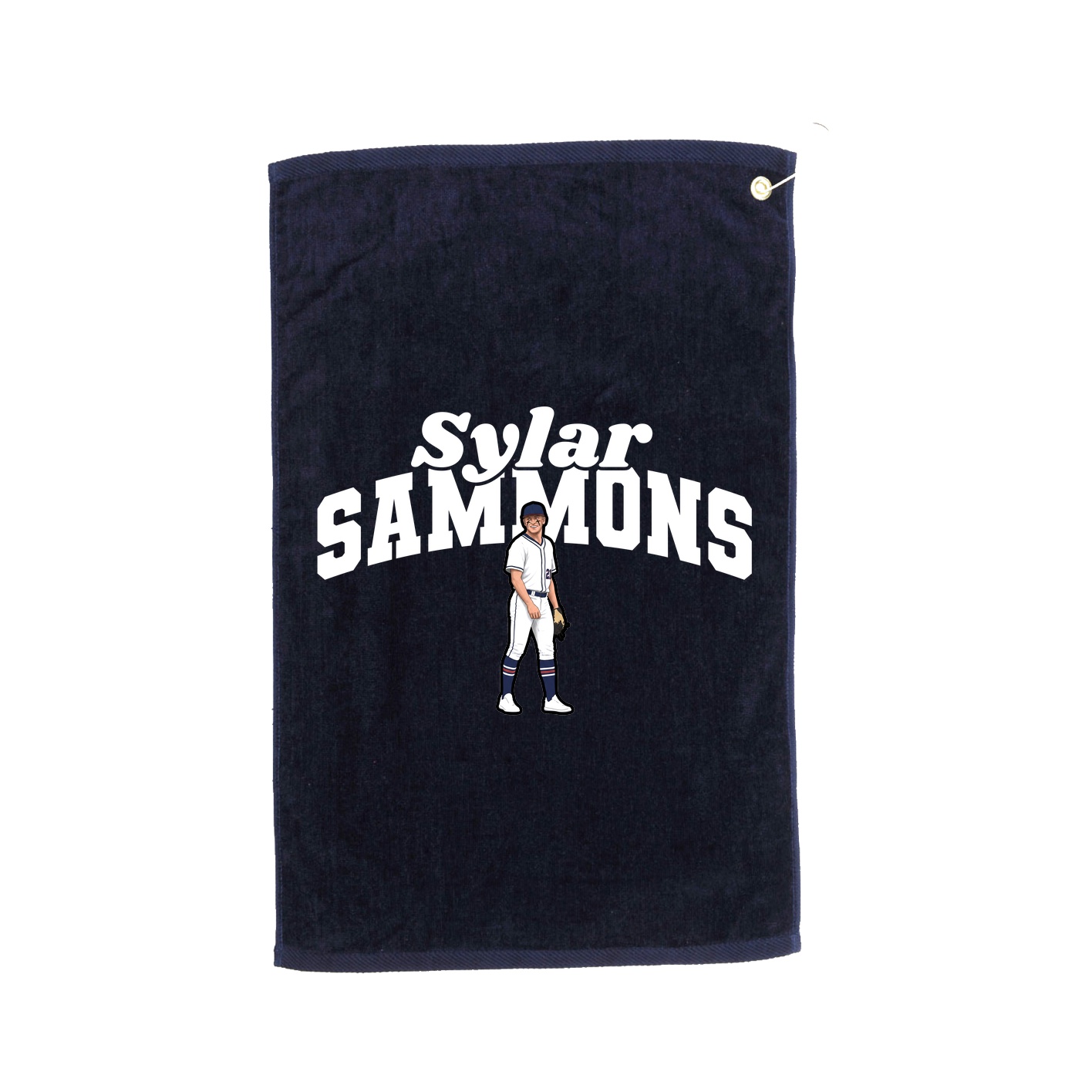 Golf Towel — Signature Arch in Navy