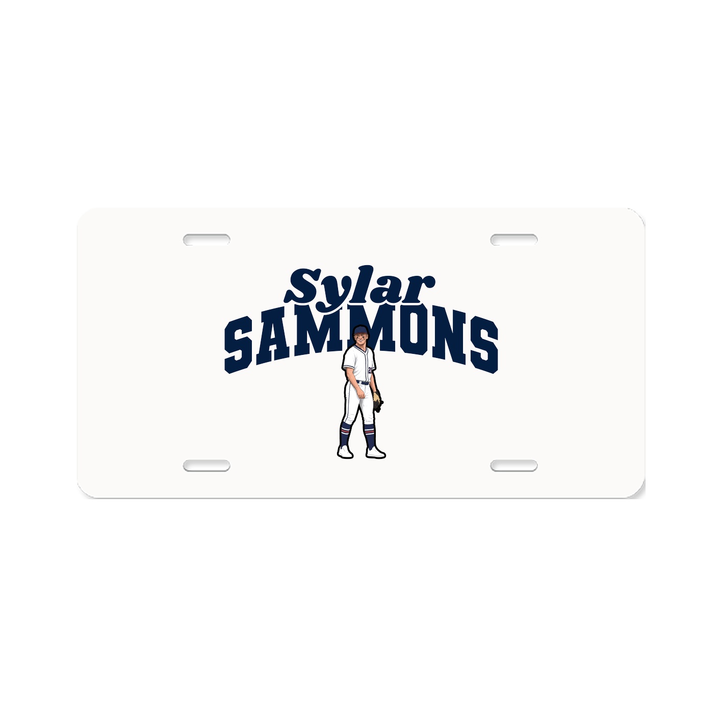 License Plate — Signature Arch in Classic