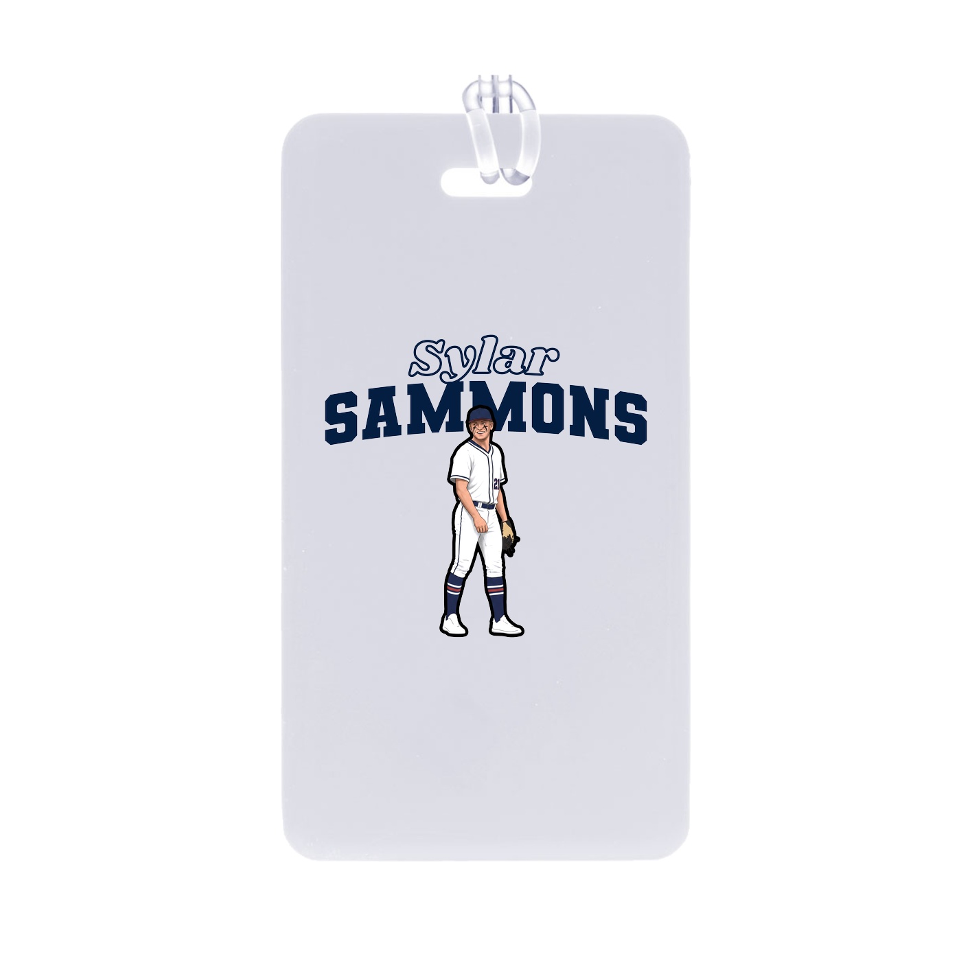 Bag Tag — Name Arch in Classic