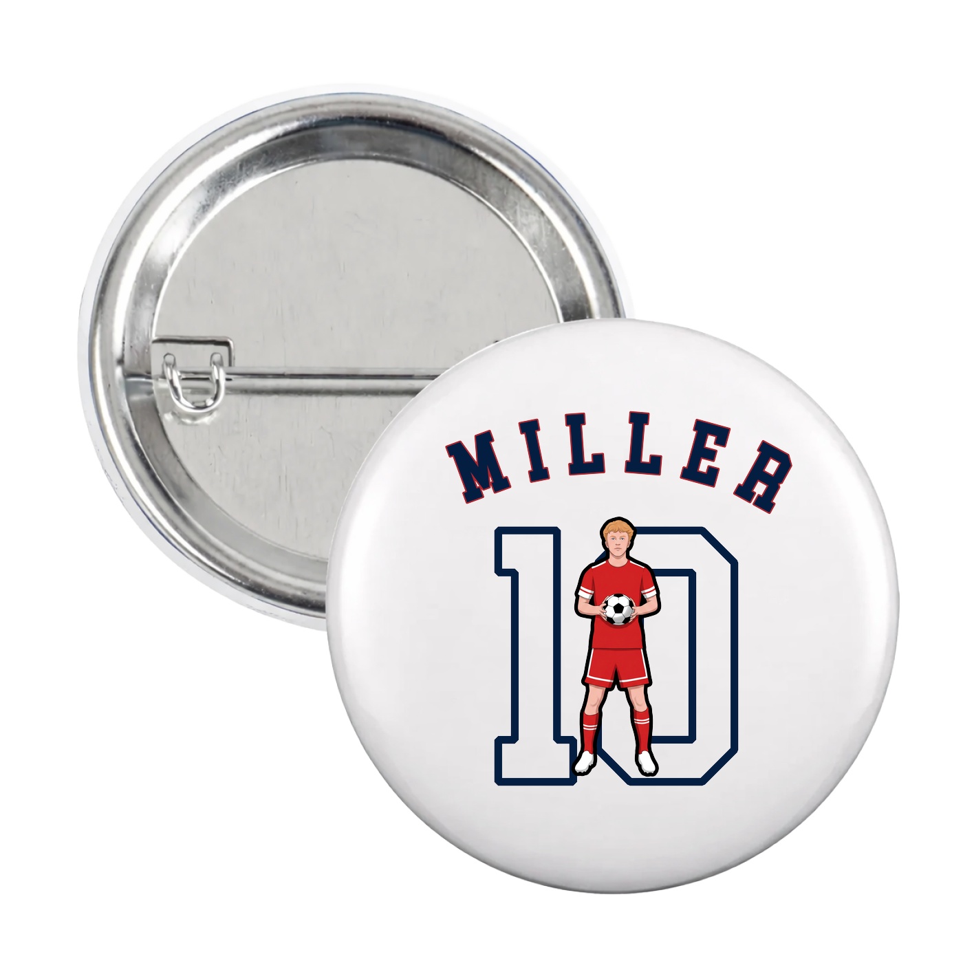 Game Day Button — Shirsey Arch in White