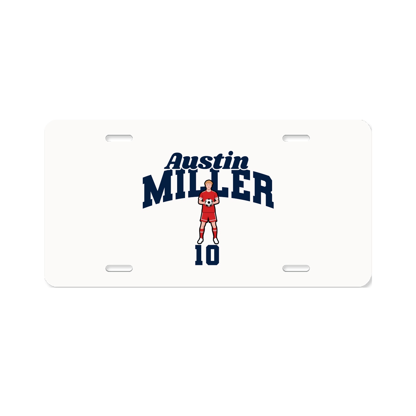 License Plate — Signature Arch in Classic