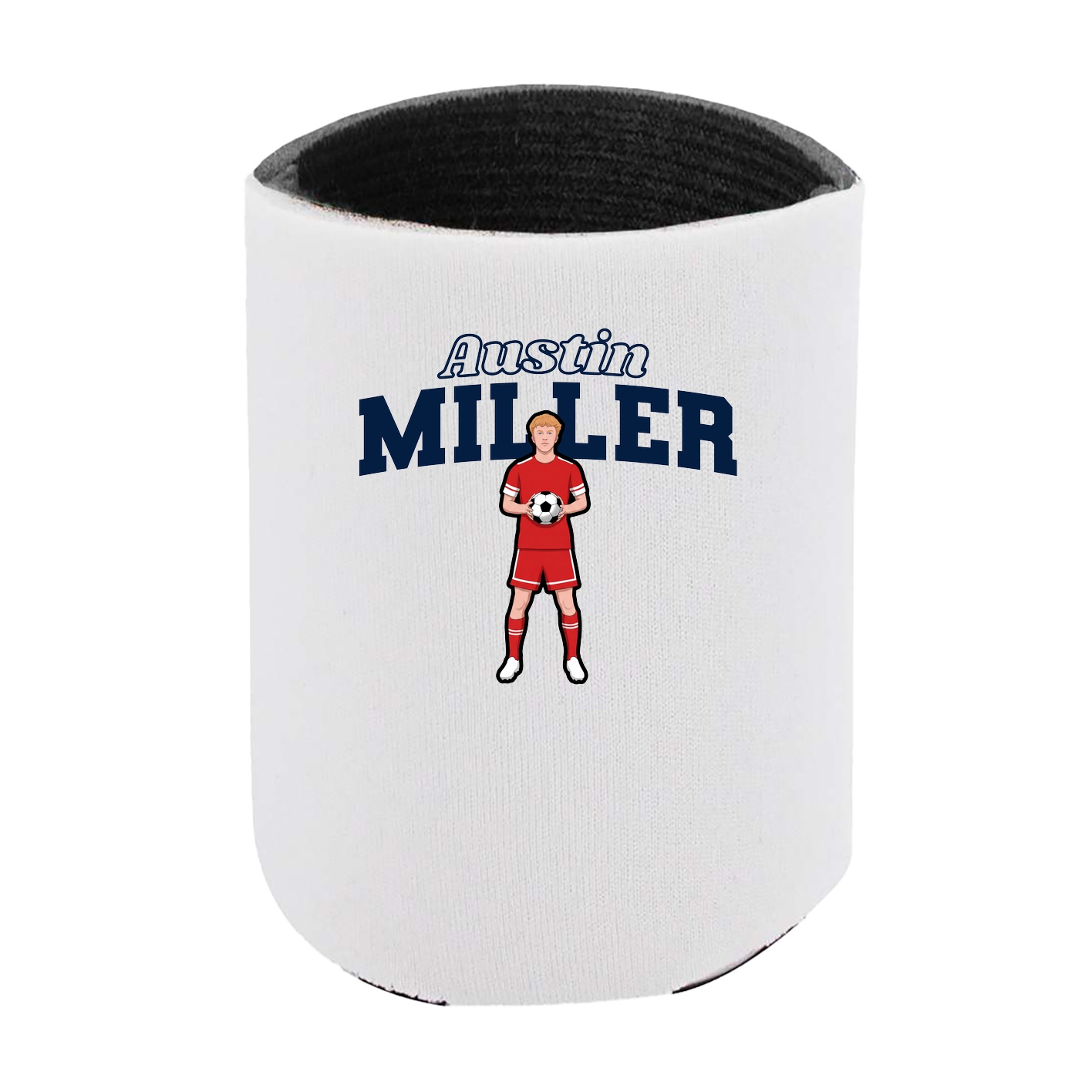 Can Holder — Name Arch in White