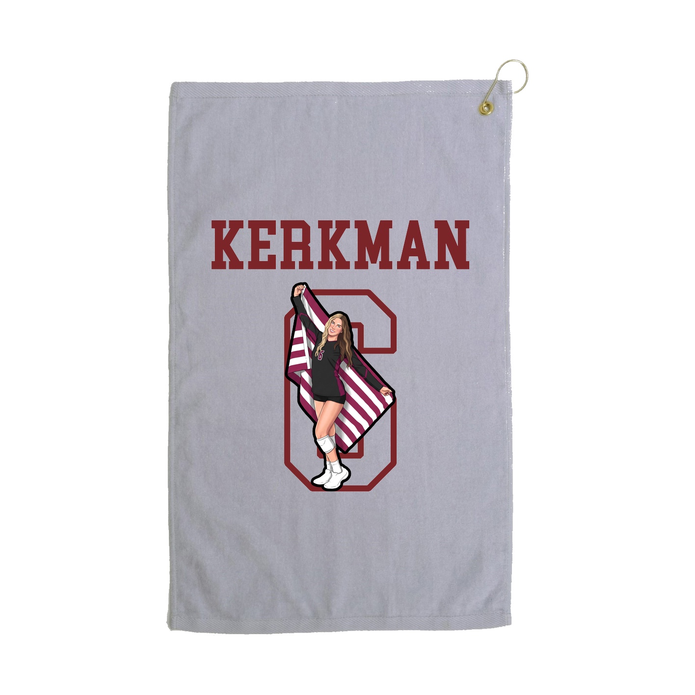 Golf Towel — Shirsey in Grey
