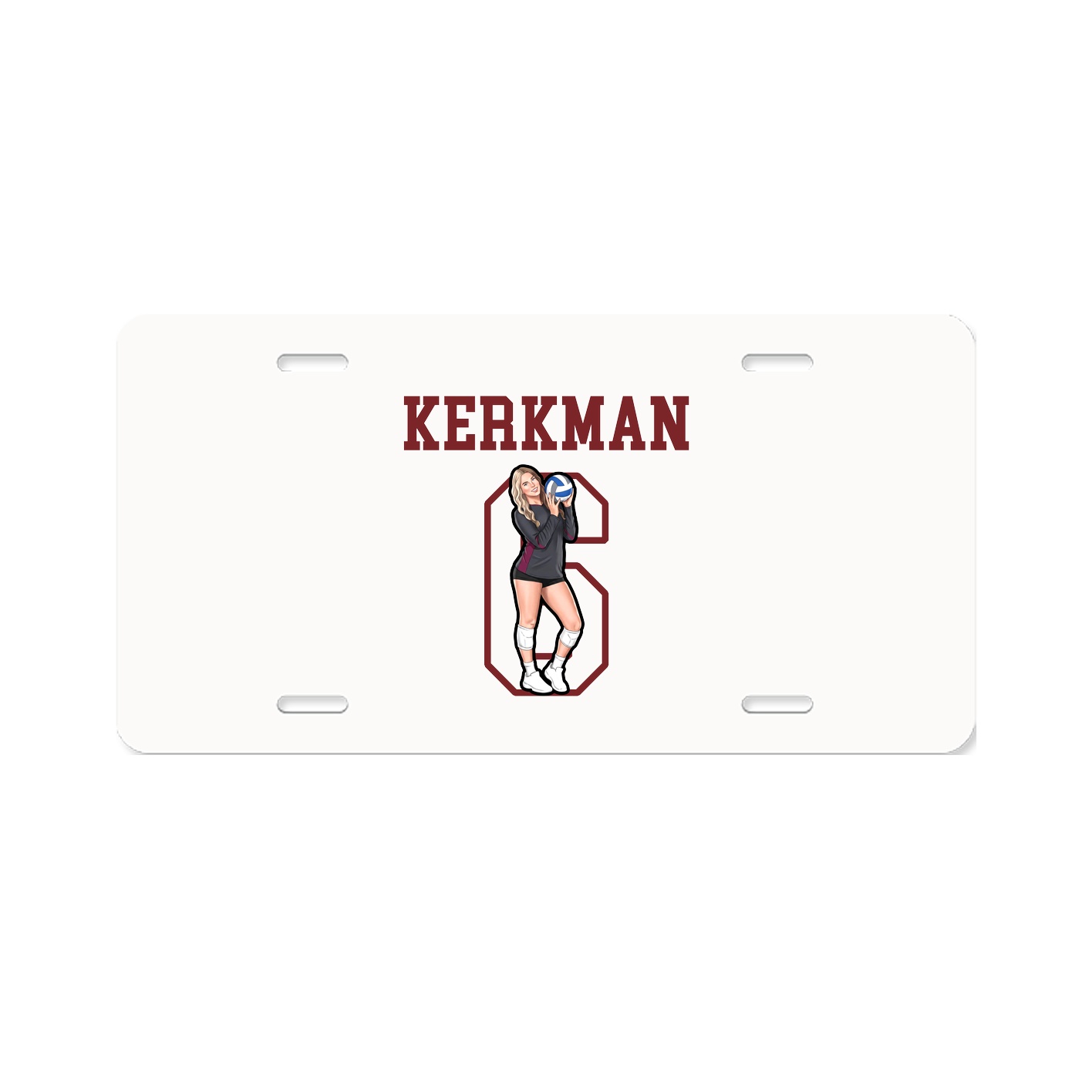 License Plate — Shirsey in Classic