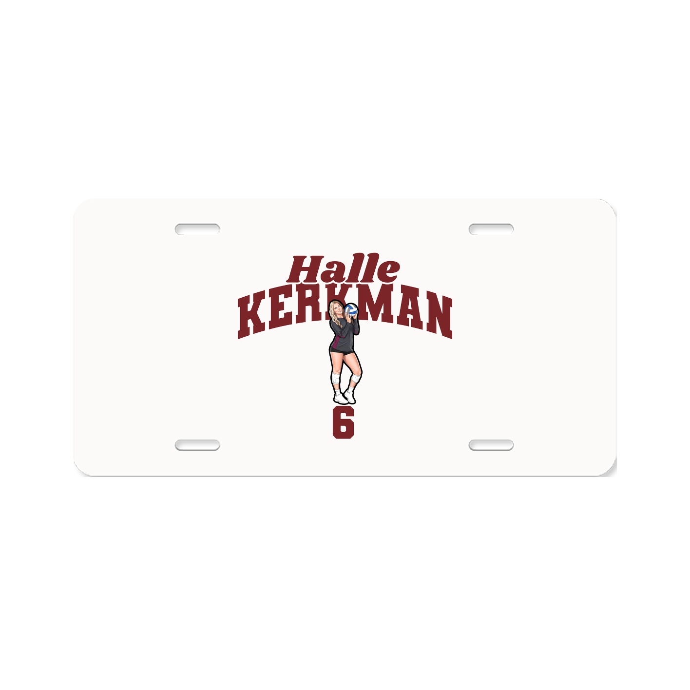 License Plate — Signature Arch in Classic