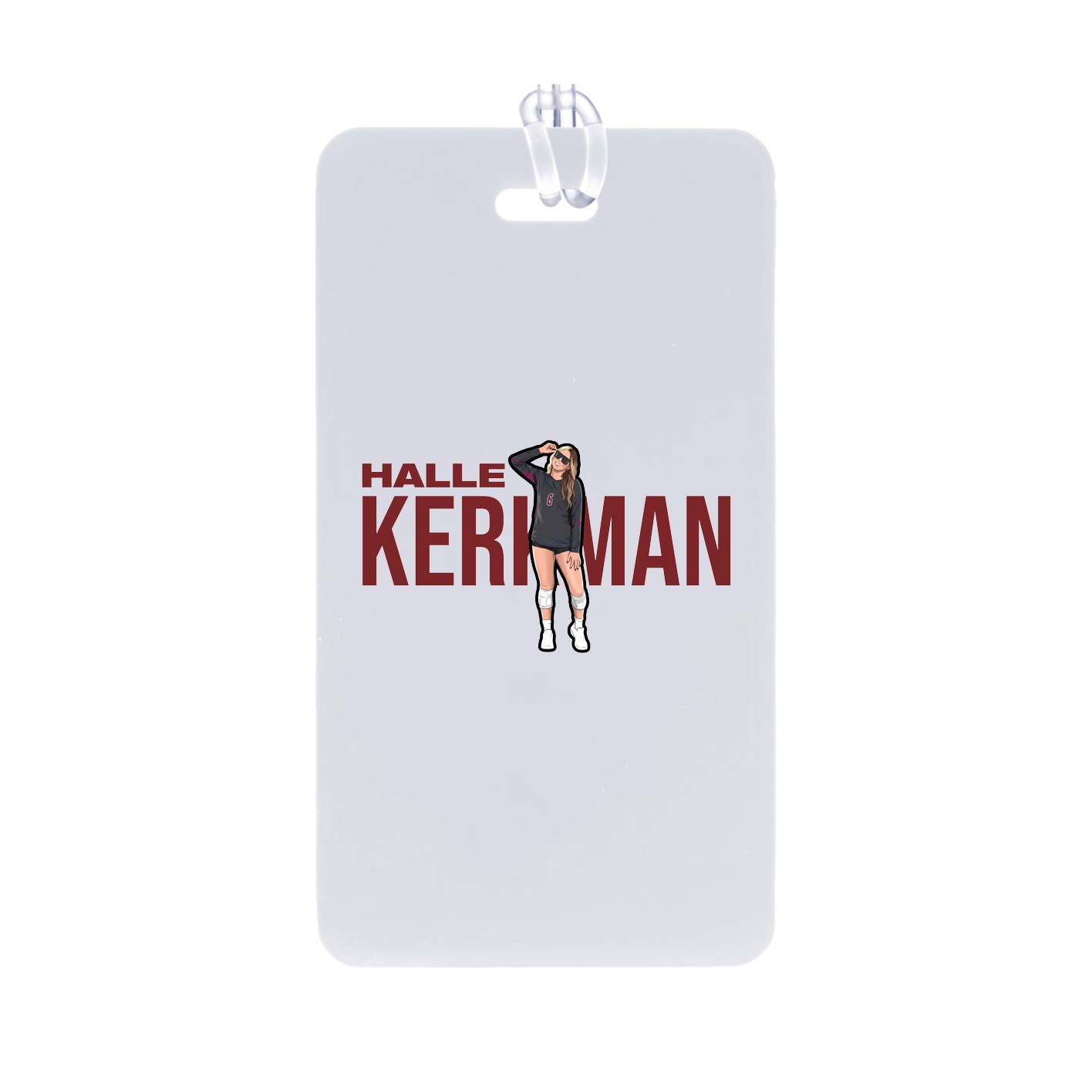 Bag Tag — Player Name in Classic