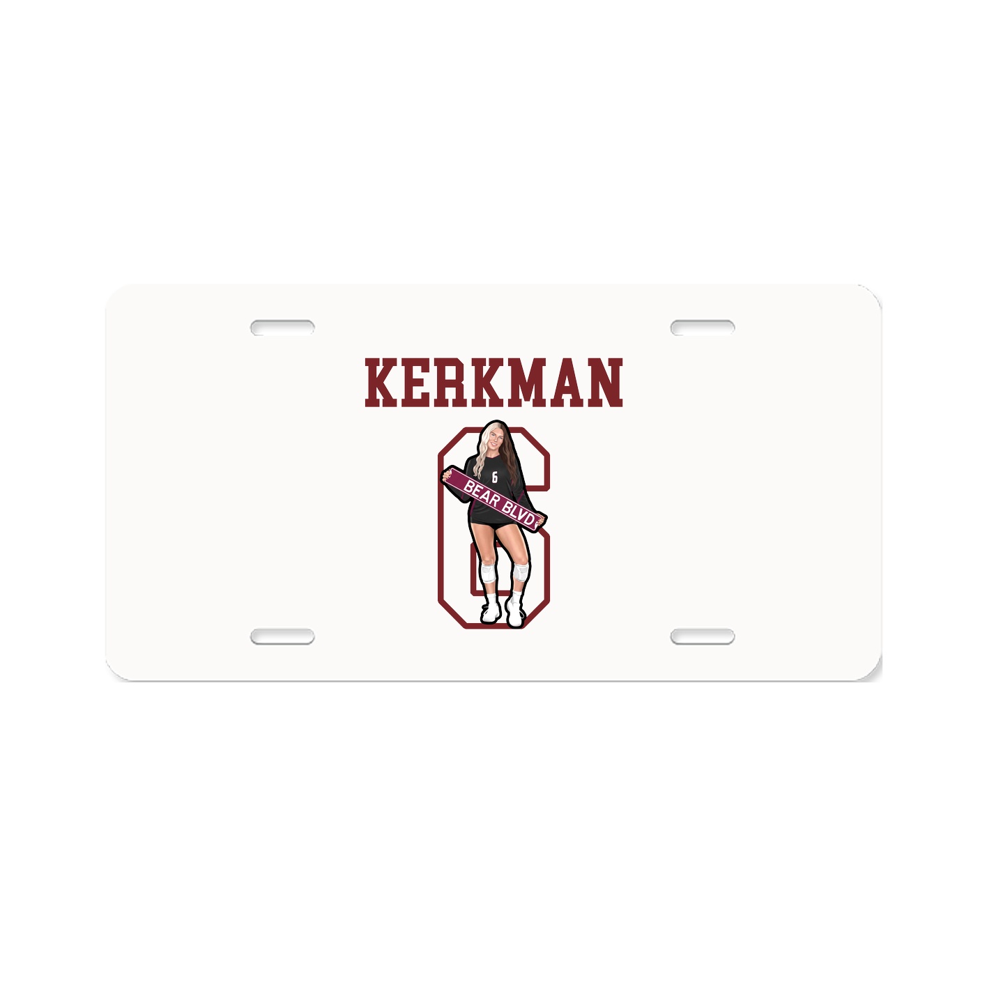 License Plate — Shirsey in Classic