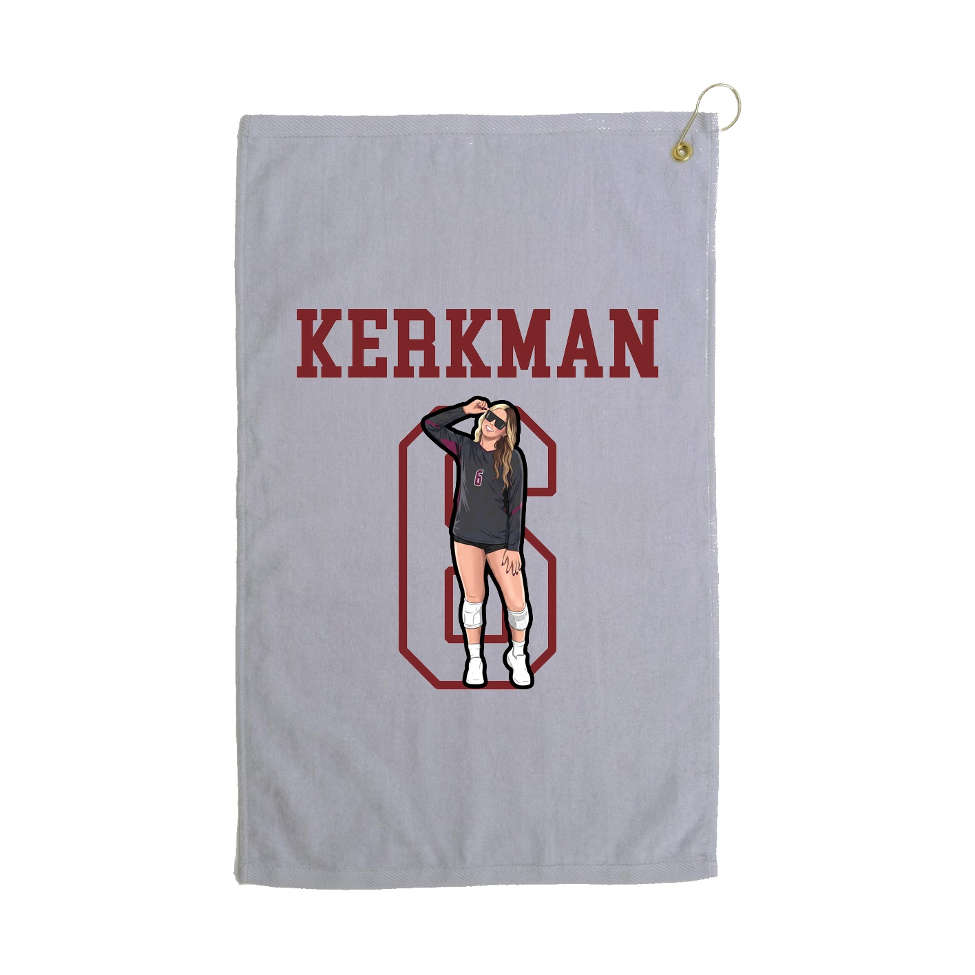Golf Towel — Shirsey in Grey