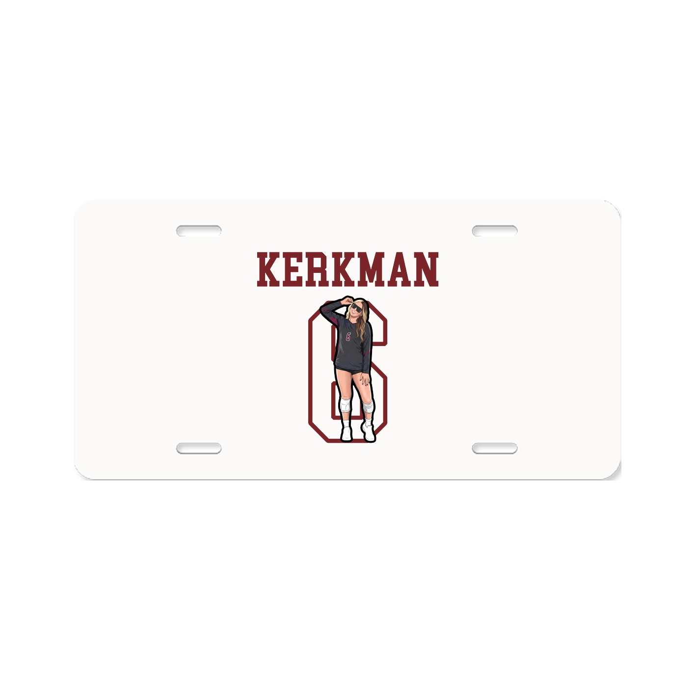 License Plate — Shirsey in Classic
