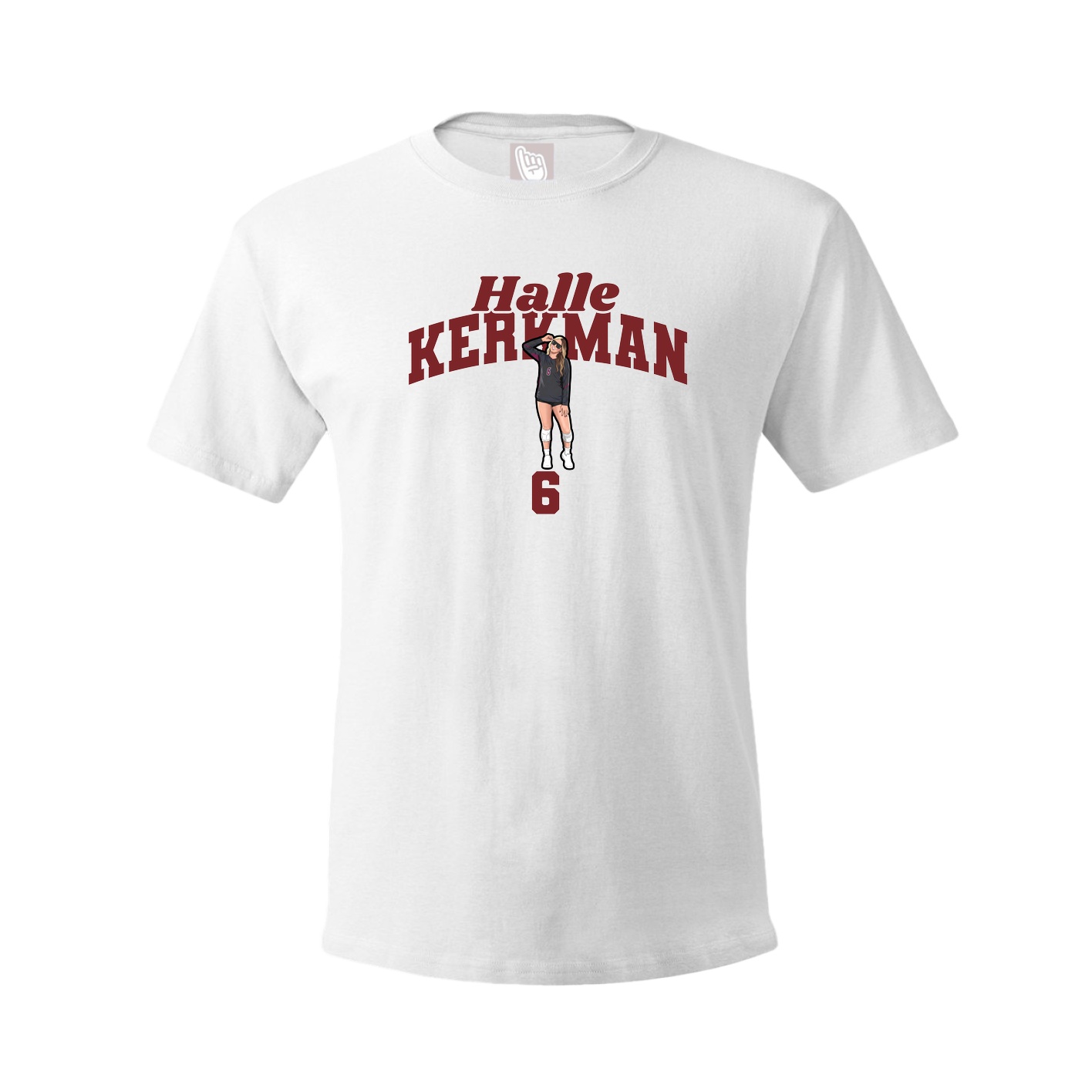 Tee — Signature Arch in White