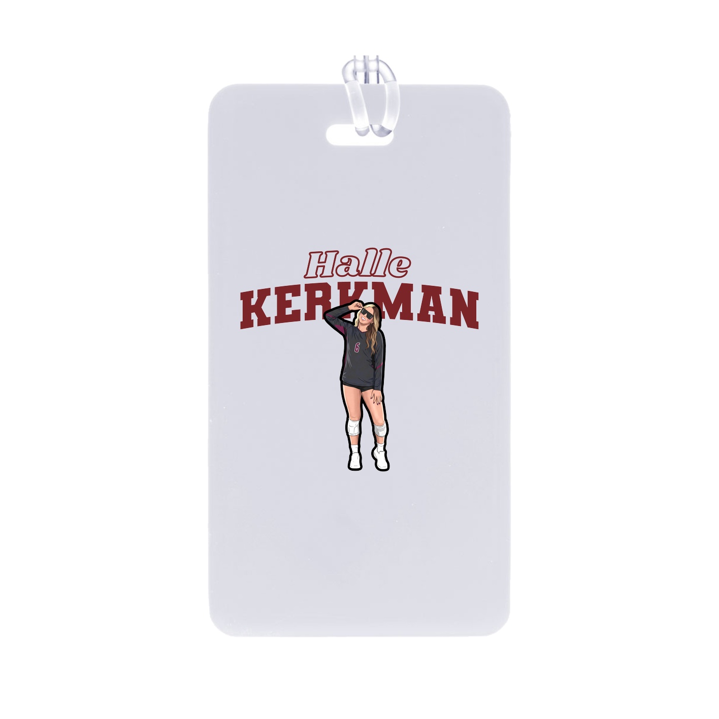 Bag Tag — Name Arch in Classic