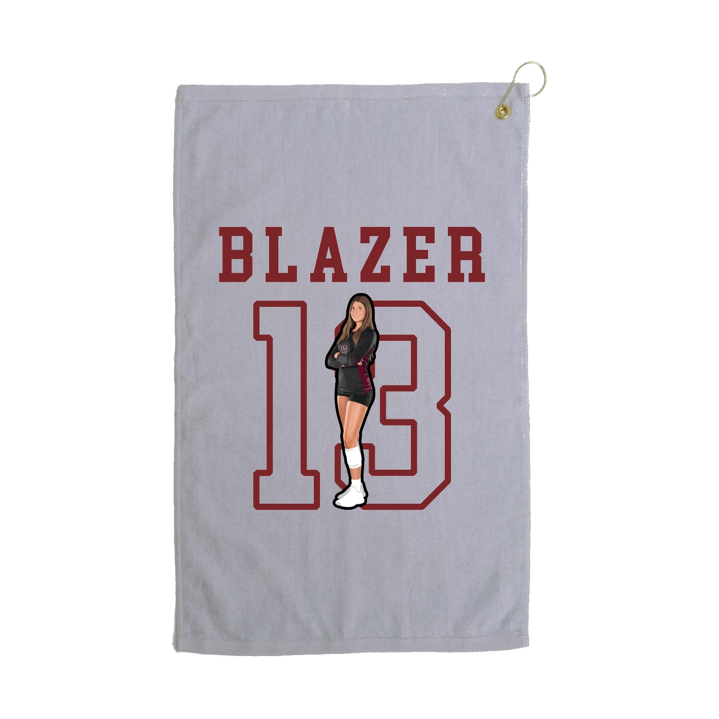 Golf Towel — Shirsey in Grey