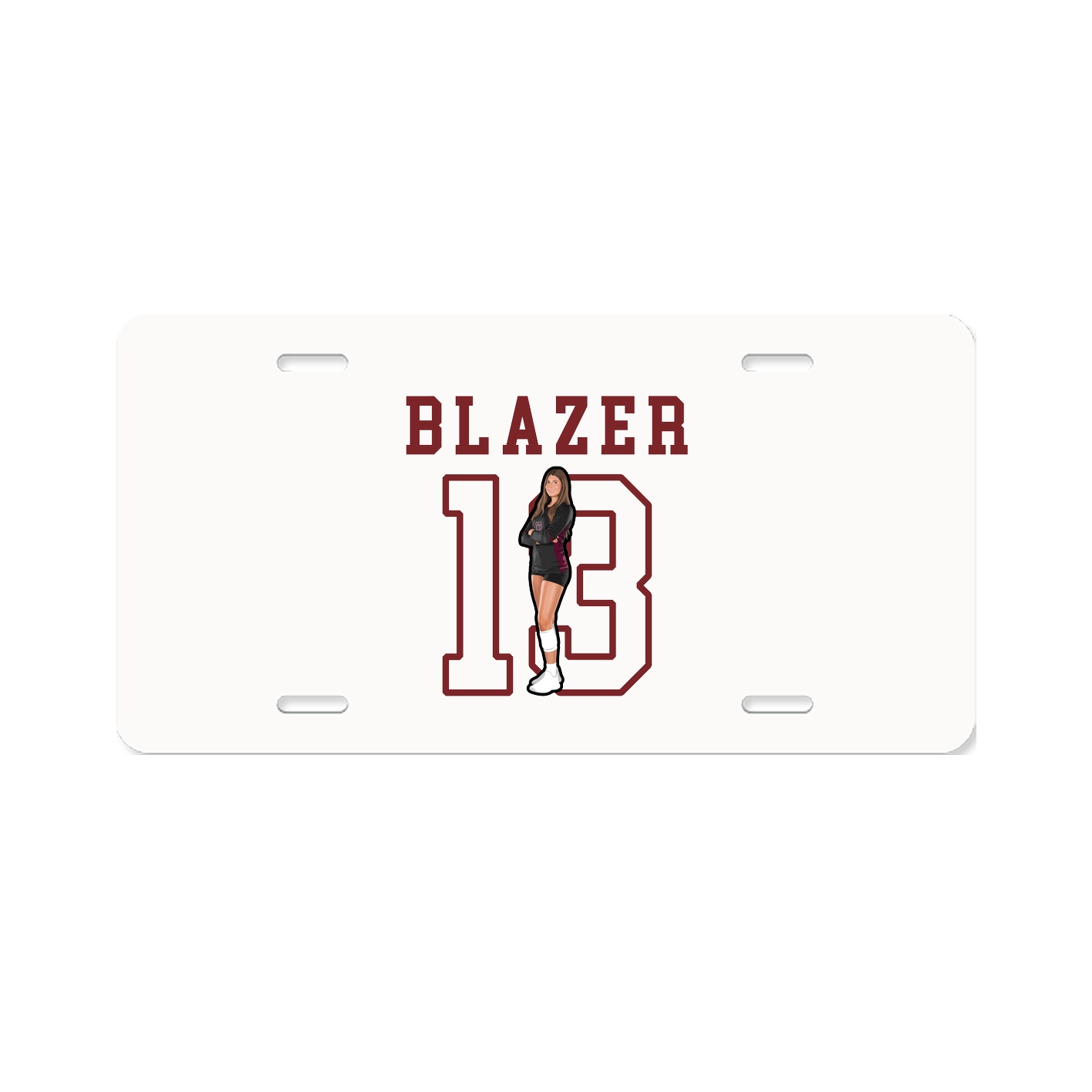 License Plate — Shirsey in Classic