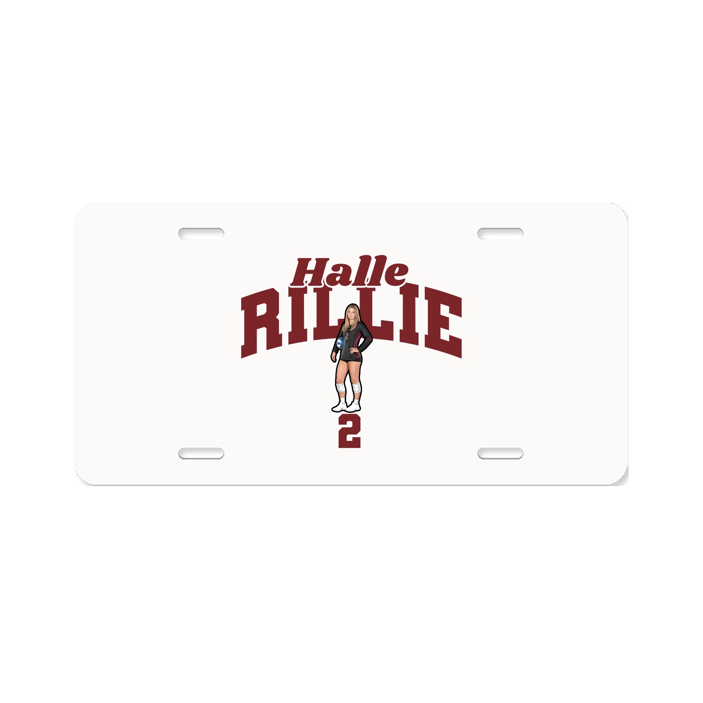 License Plate — Signature Arch in Classic
