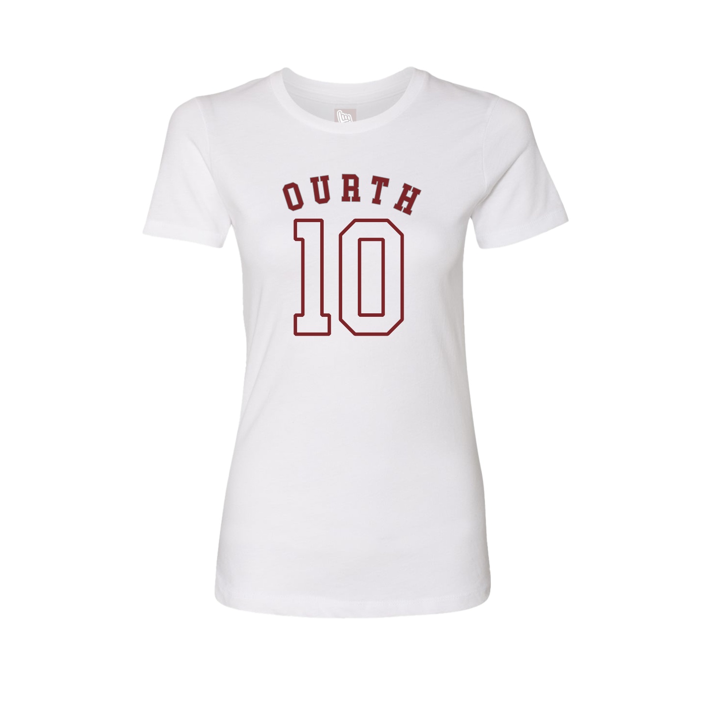 Womens Tee — Shirsey Arch in White