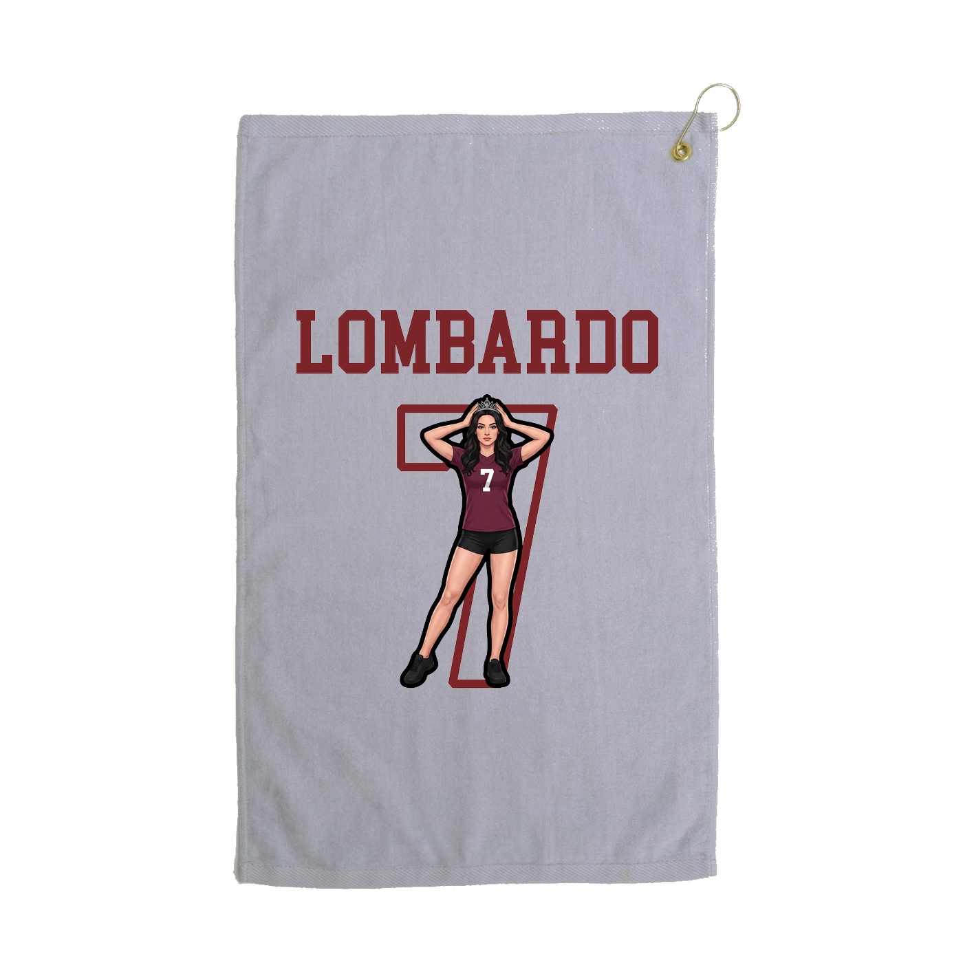 Golf Towel — Shirsey in Grey