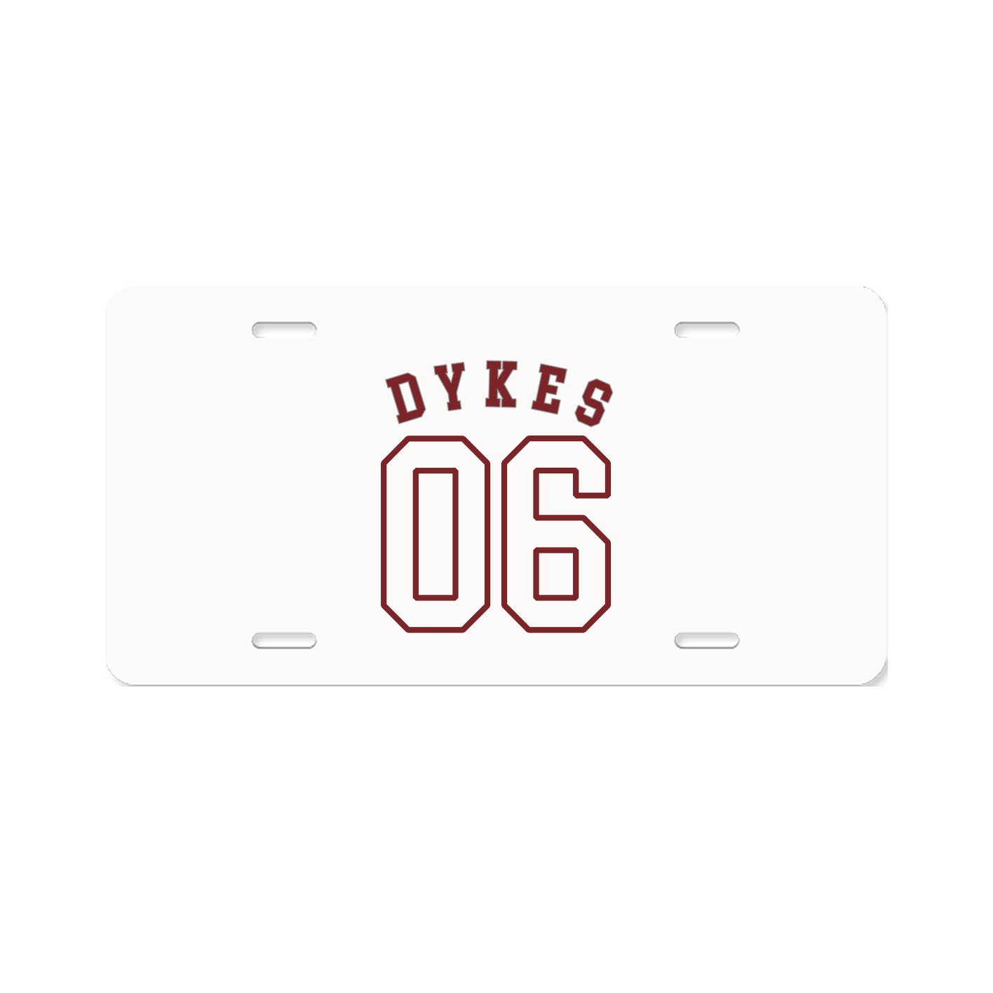 License Plate — Shirsey Arch in Classic