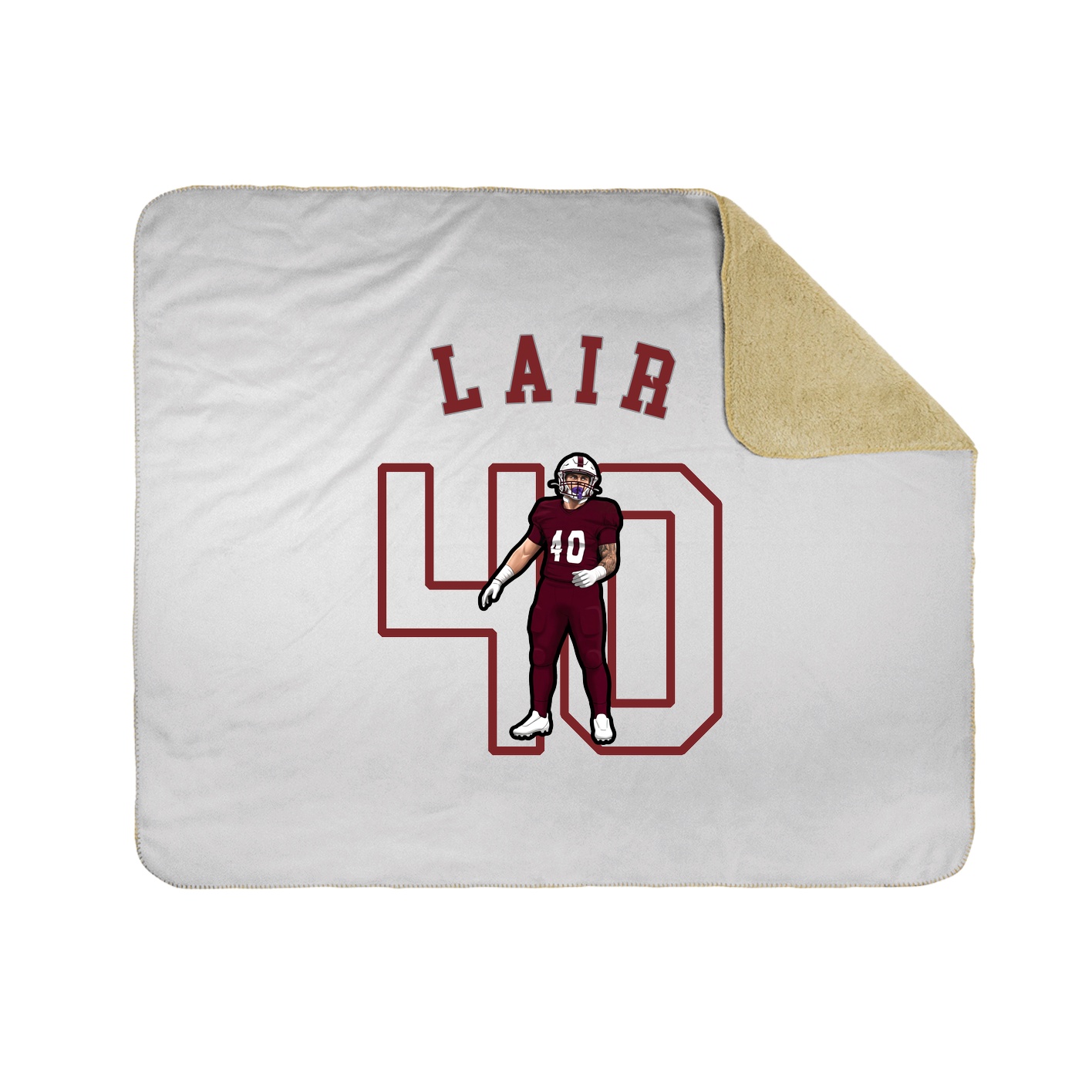 Throw Blanket — Shirsey Arch in White
