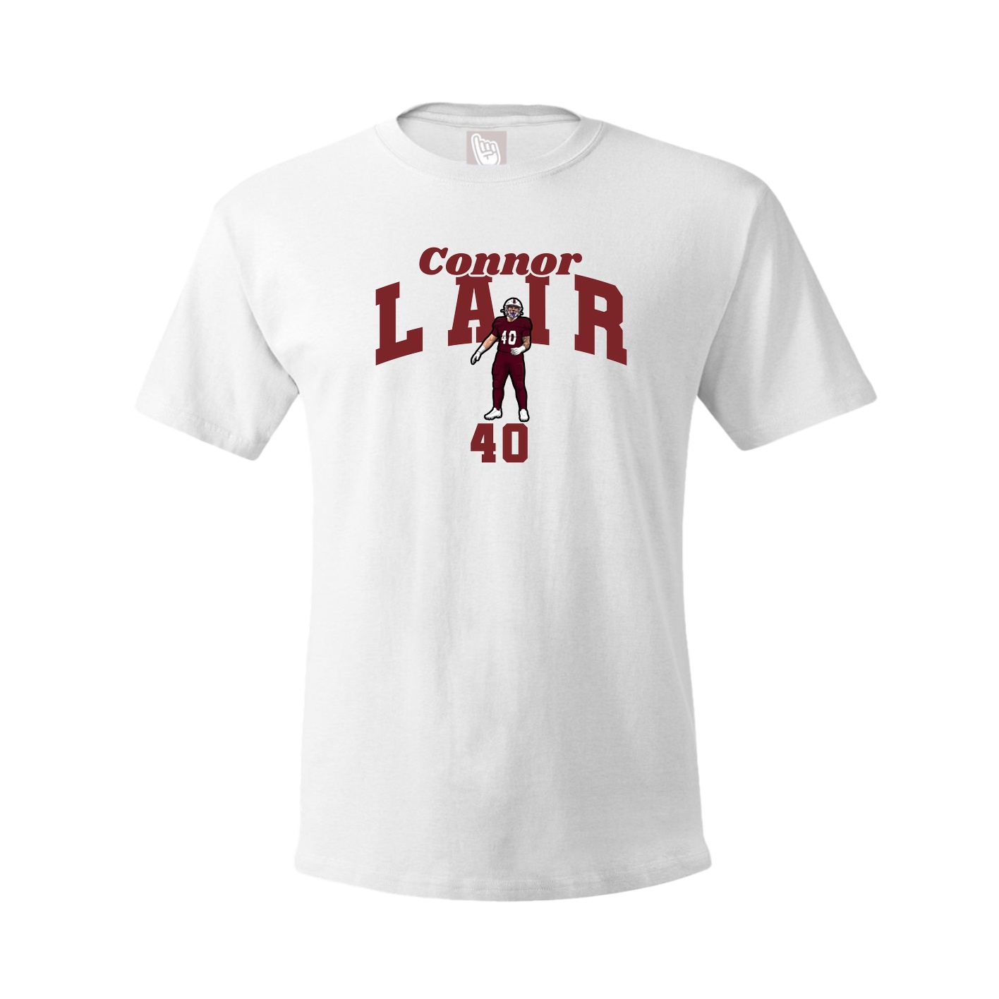 Tee — Signature Arch in White