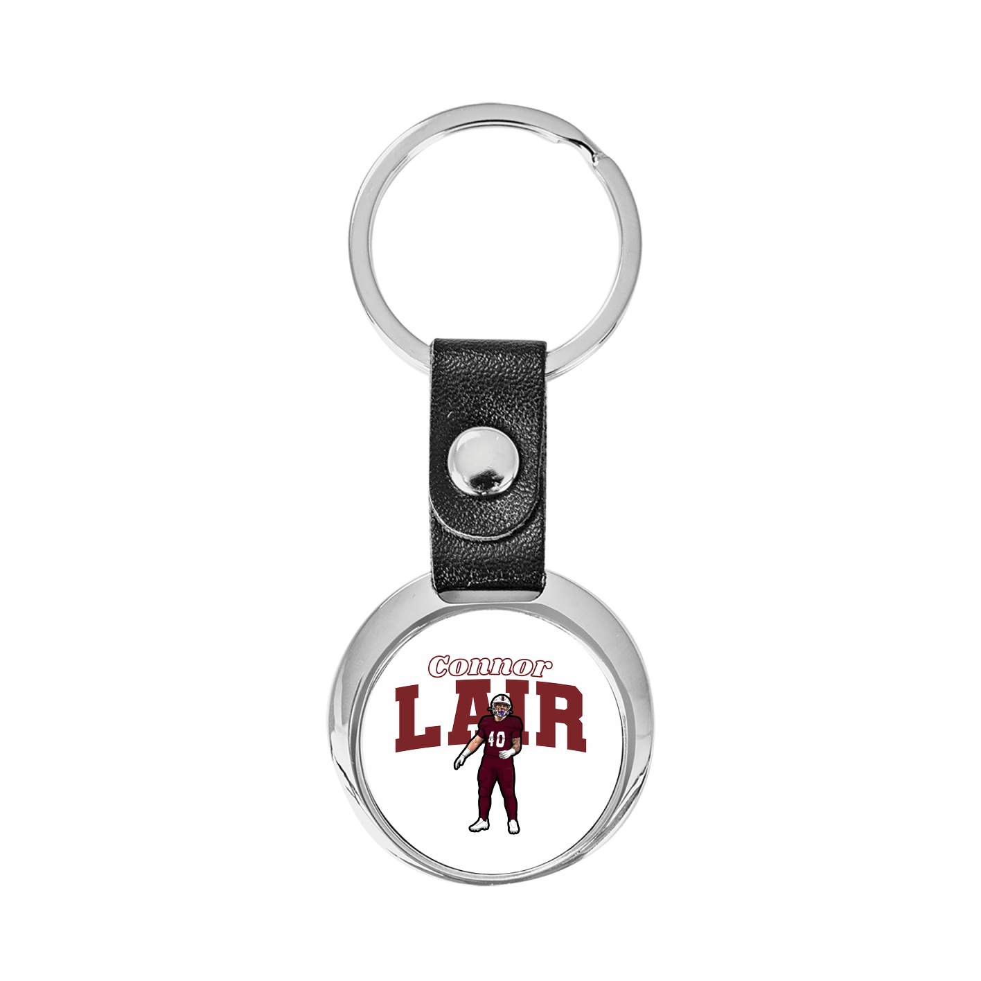 Key Chain — Name Arch in Classic