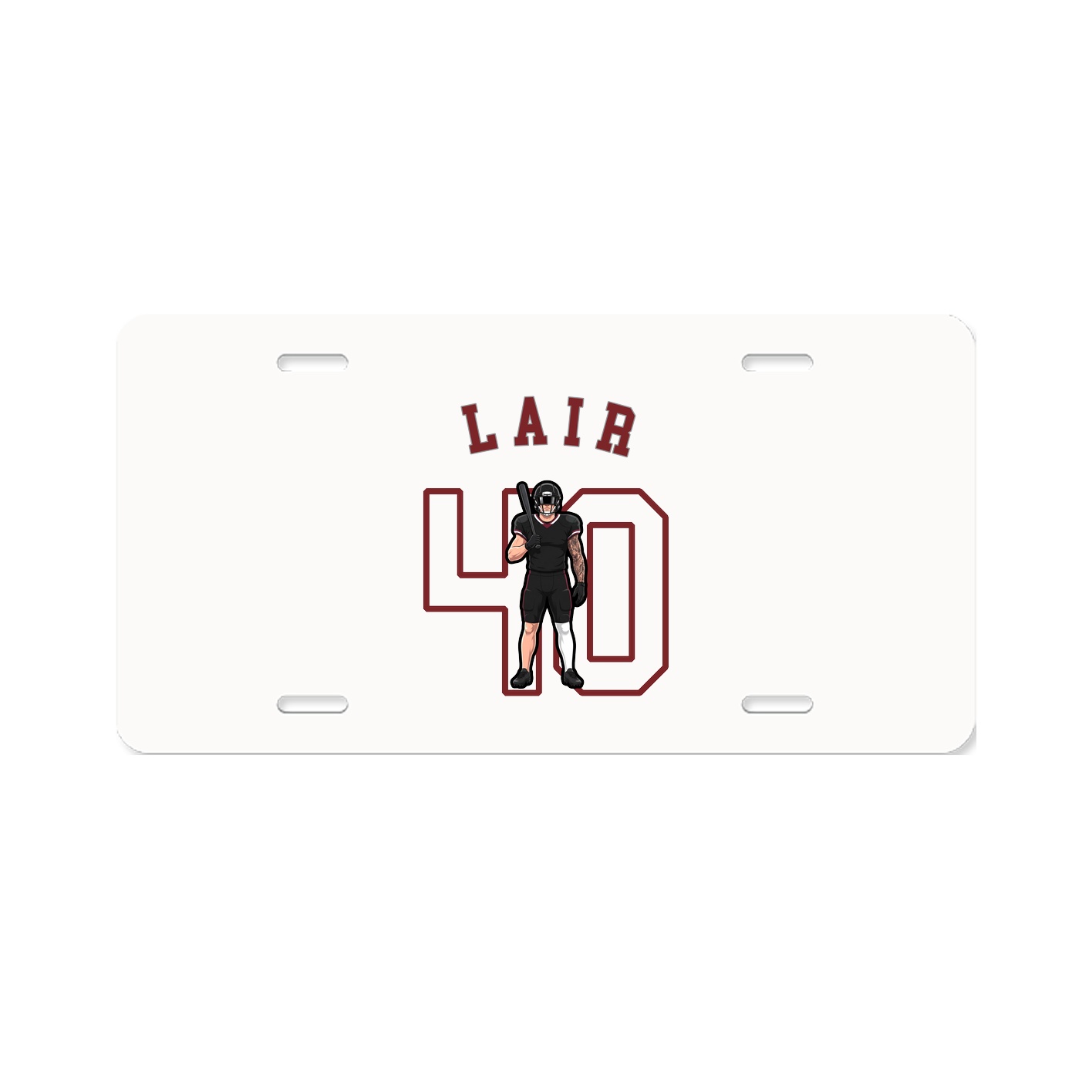 License Plate — Shirsey Arch in Classic
