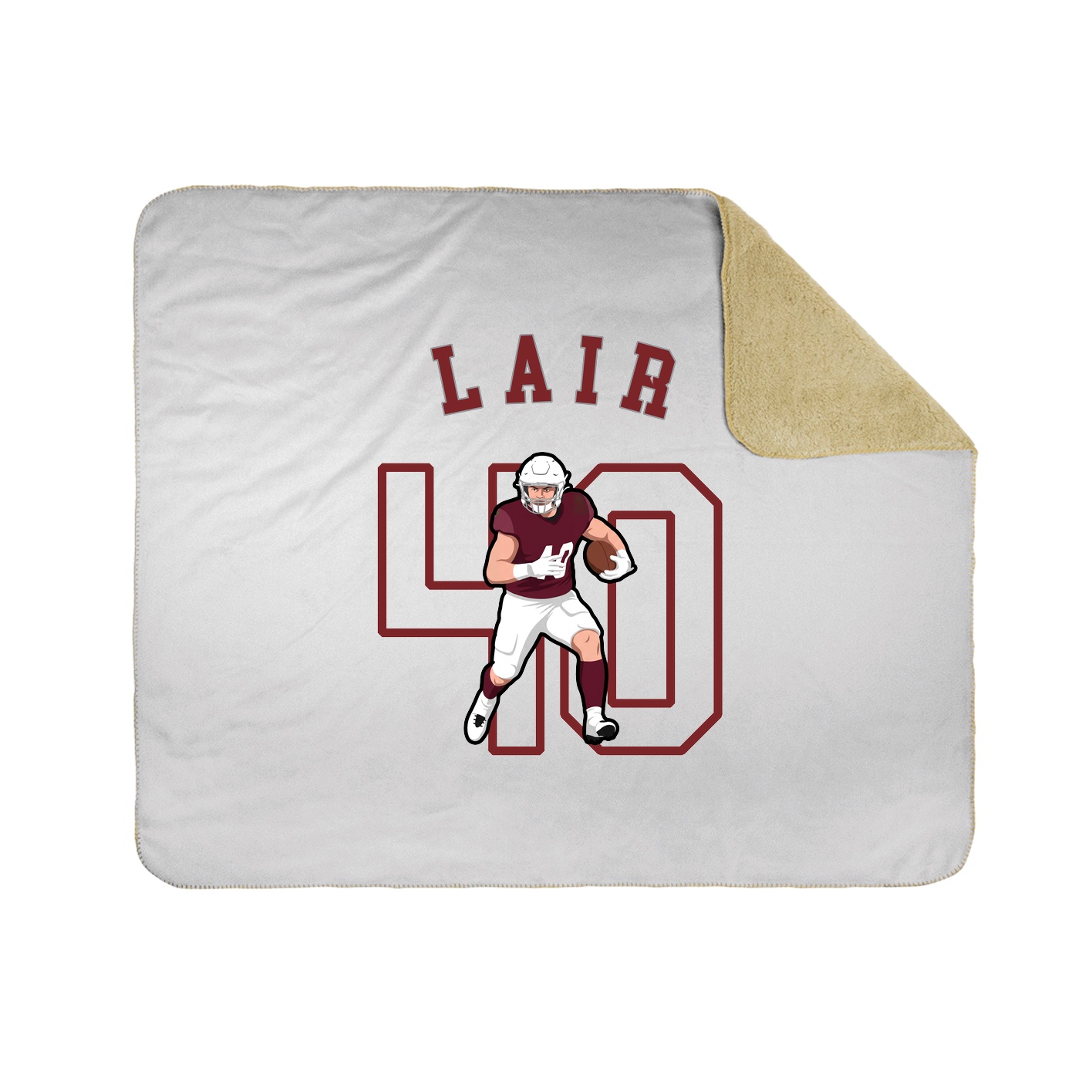 Throw Blanket — Shirsey Arch in White