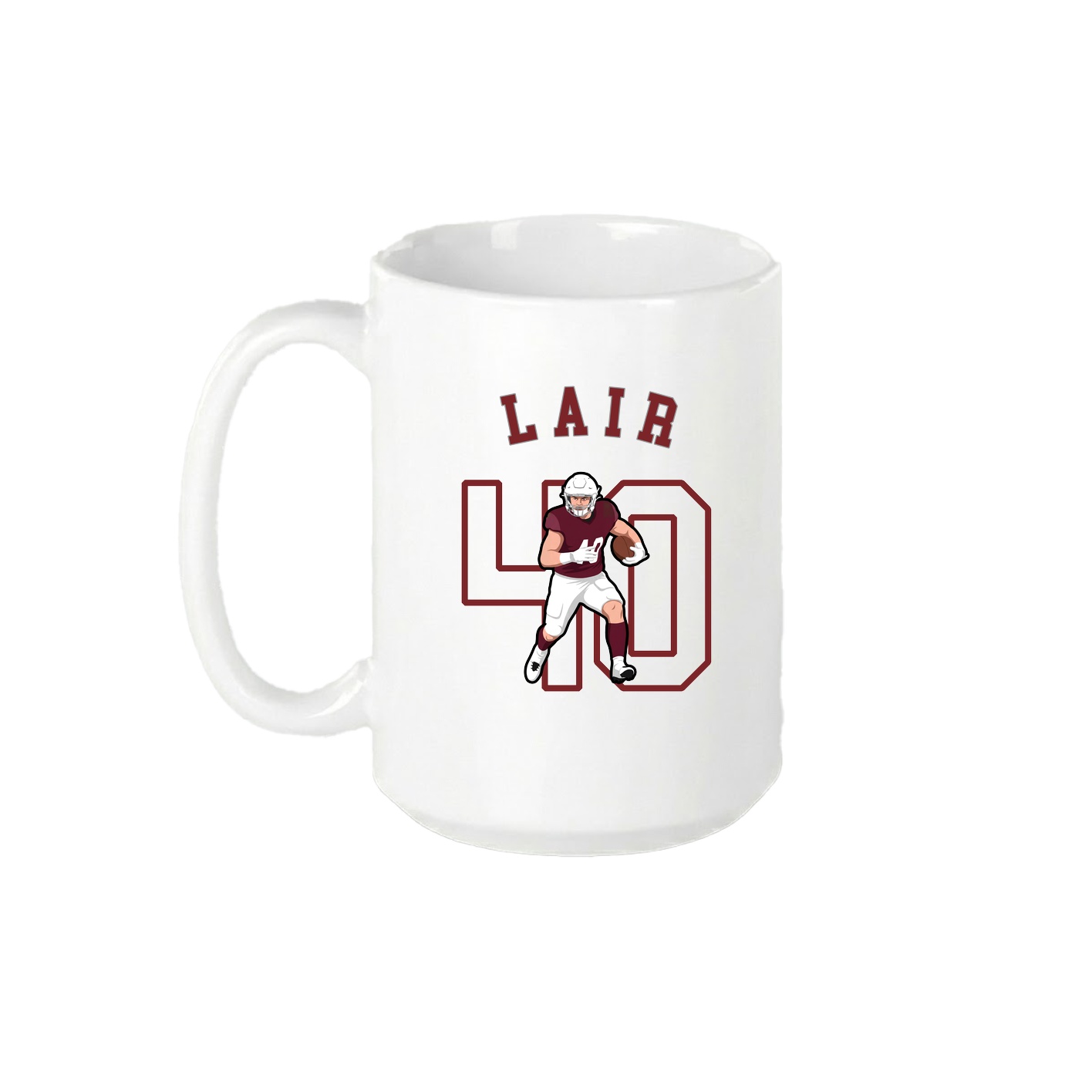 15oz Coffee Mug — Shirsey Arch in White