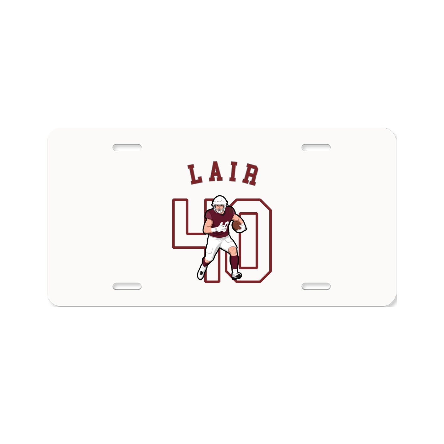 License Plate — Shirsey Arch in Classic
