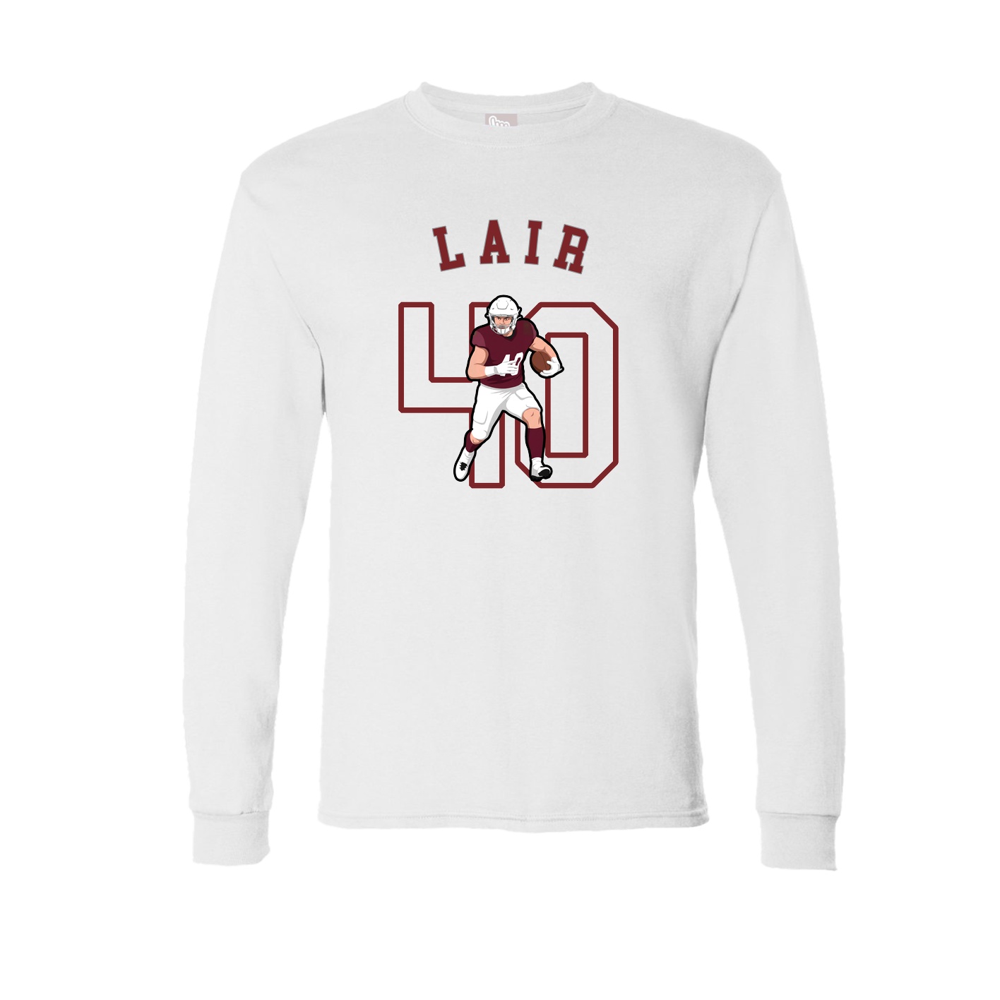 Long Sleeve Tee — Shirsey Arch in White