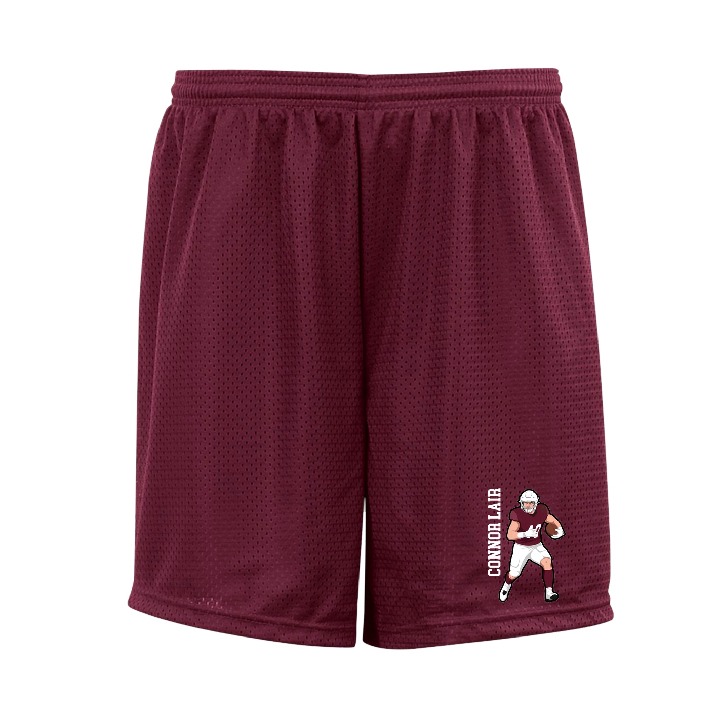 Shorts — Name Vertical in Cardinal