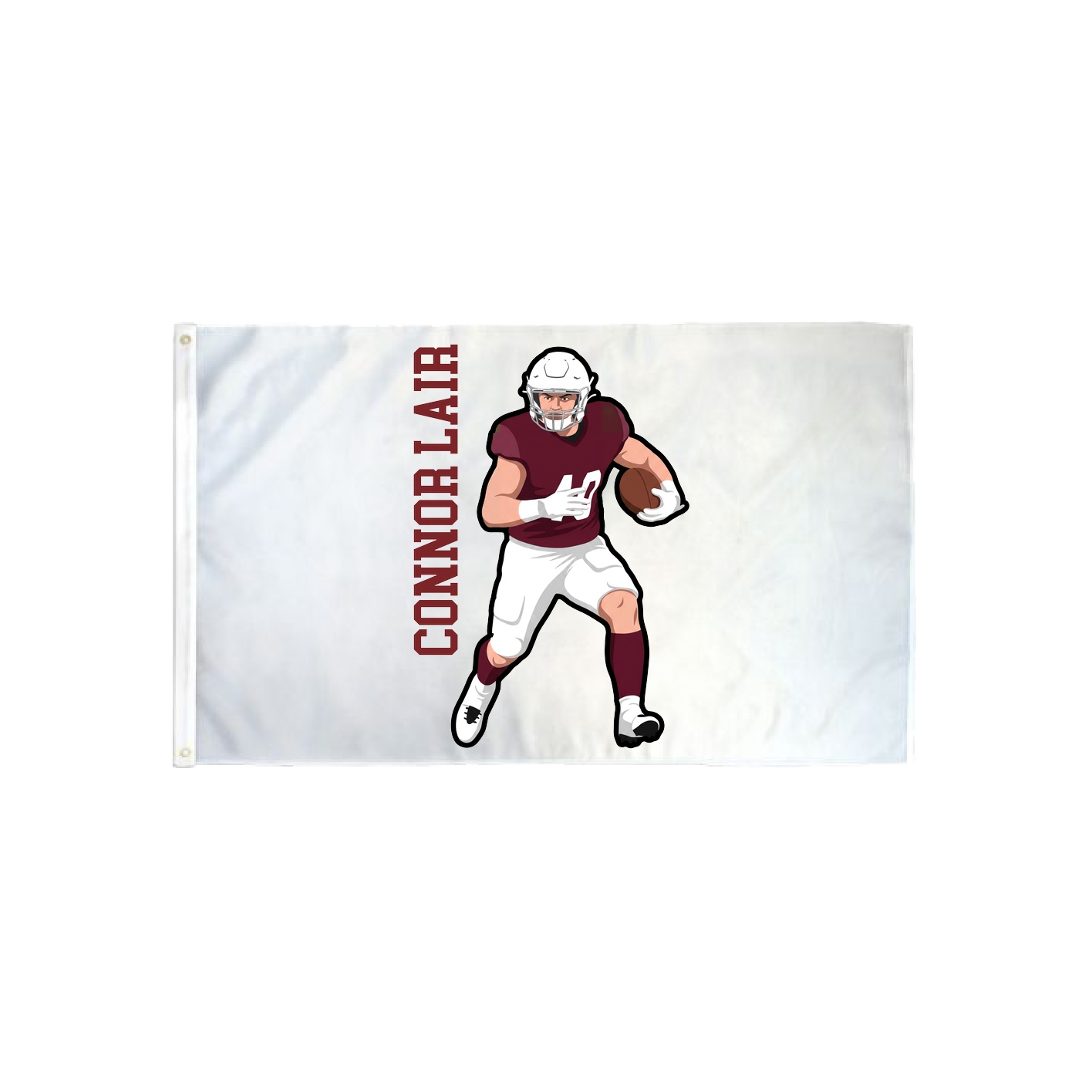 3x5 Flag — Name Vertical in Classic