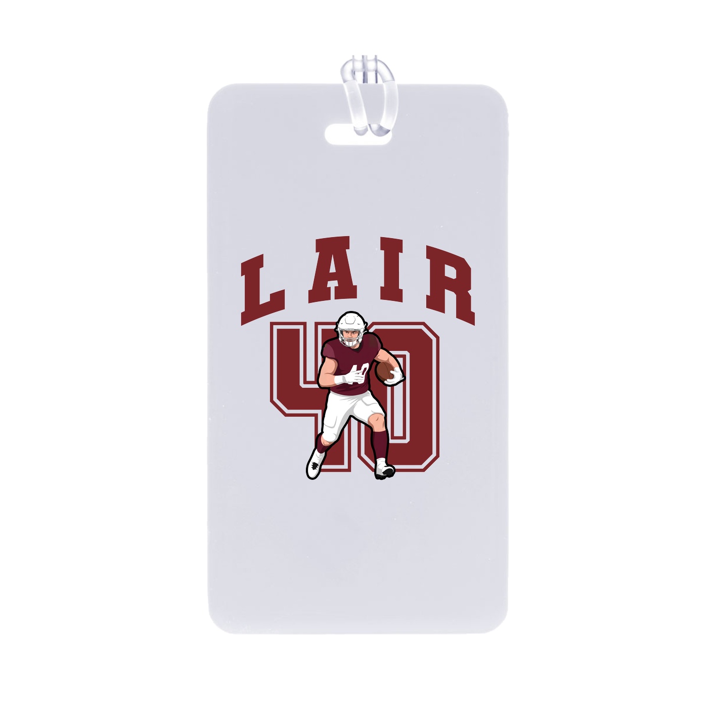 Bag Tag — Number in Classic