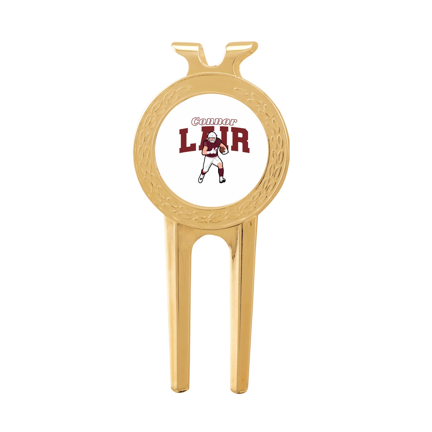 Divot Tool with Ball Marker — Name Arch in Classic